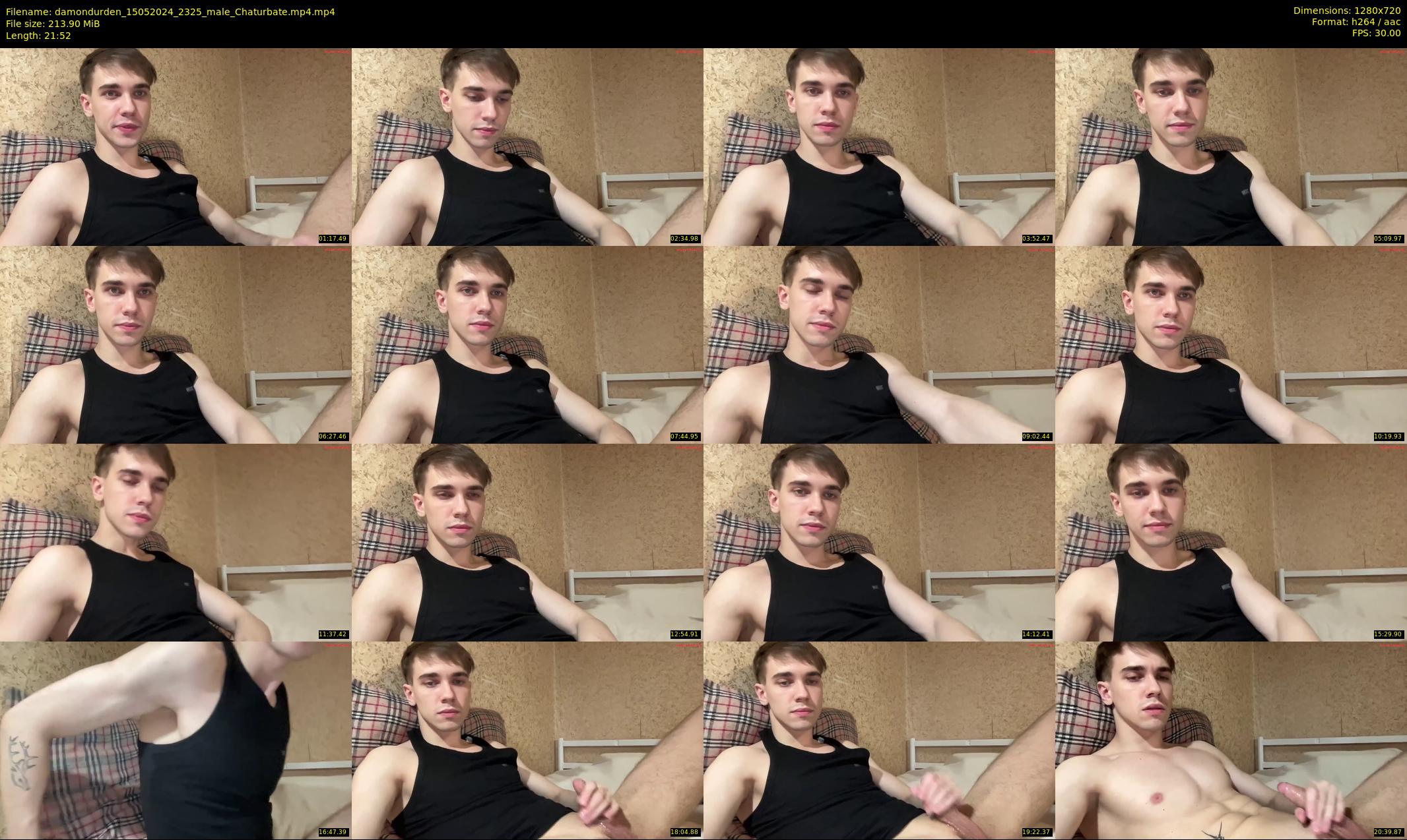 damondurden — 22 minute Chaturbate male cam show recording, 720p, May 15, 2024