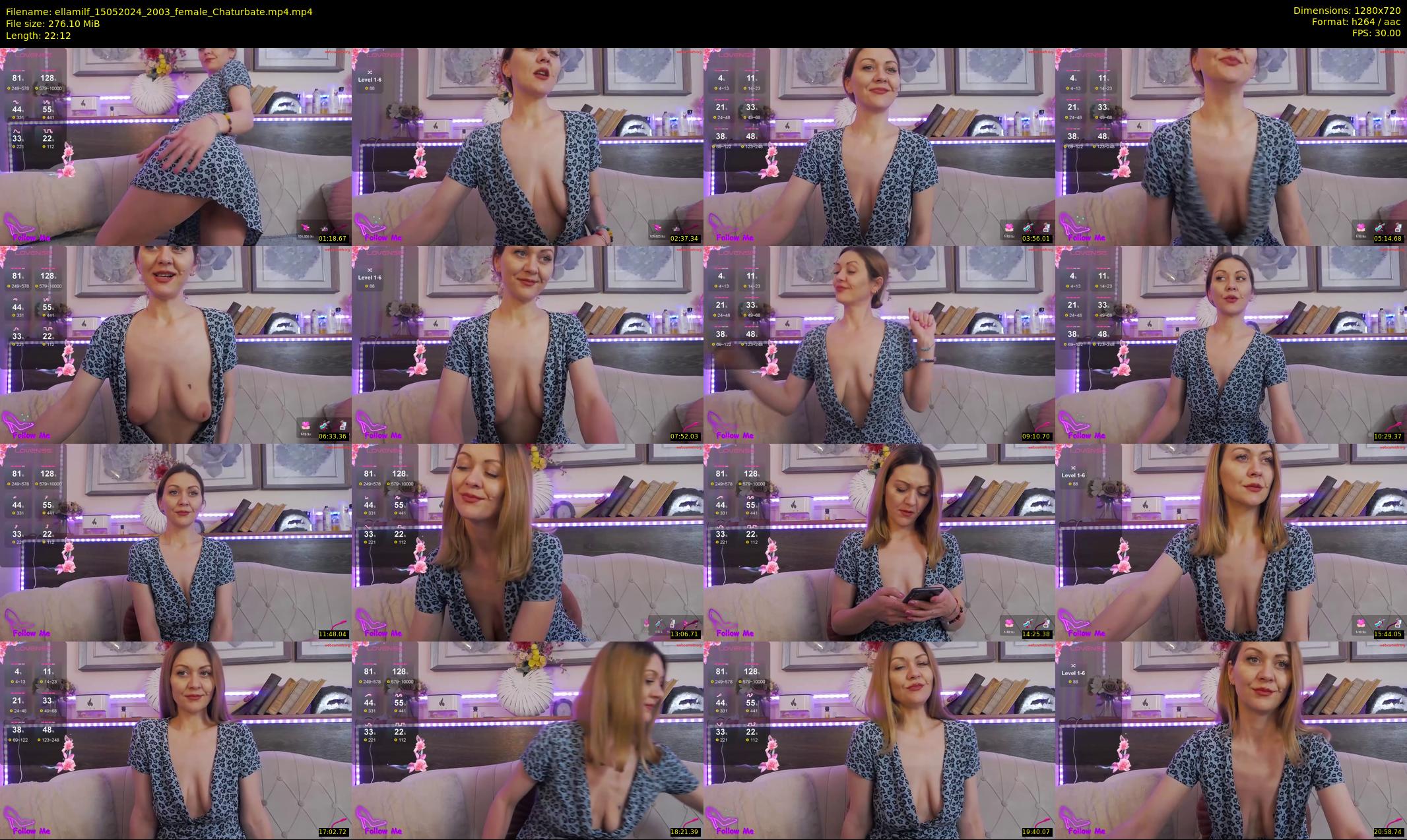 ellamilf — 23 minute Chaturbate female cam show recording, 720p, May 15, 2024