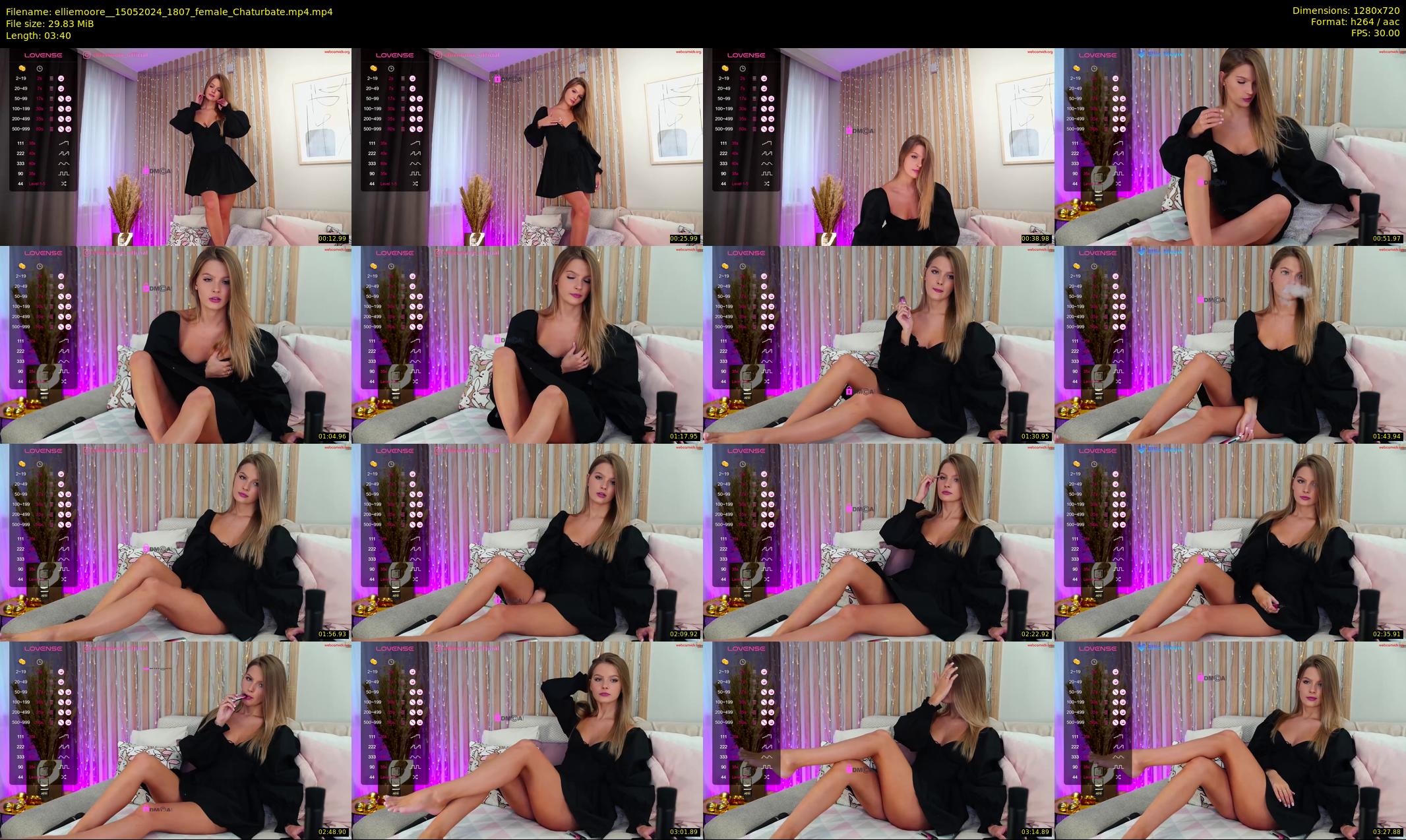 elliemoore_ — 4 minute Chaturbate female cam show recording, 720p, May 15, 2024