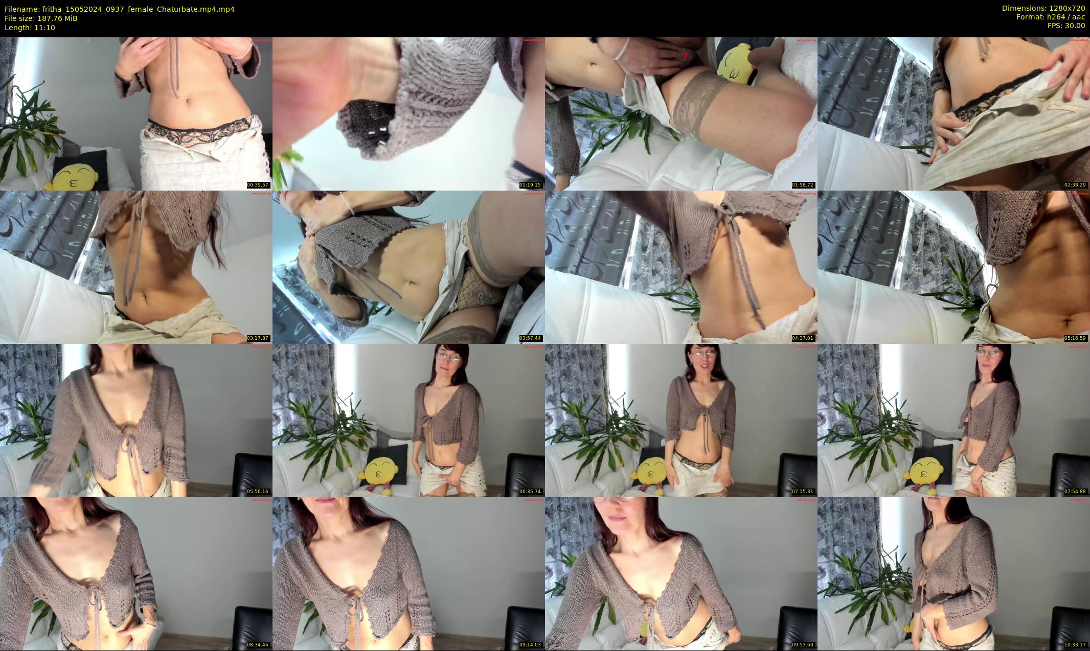 fritha — 12 minute Chaturbate female cam show recording, 720p, May 15, 2024