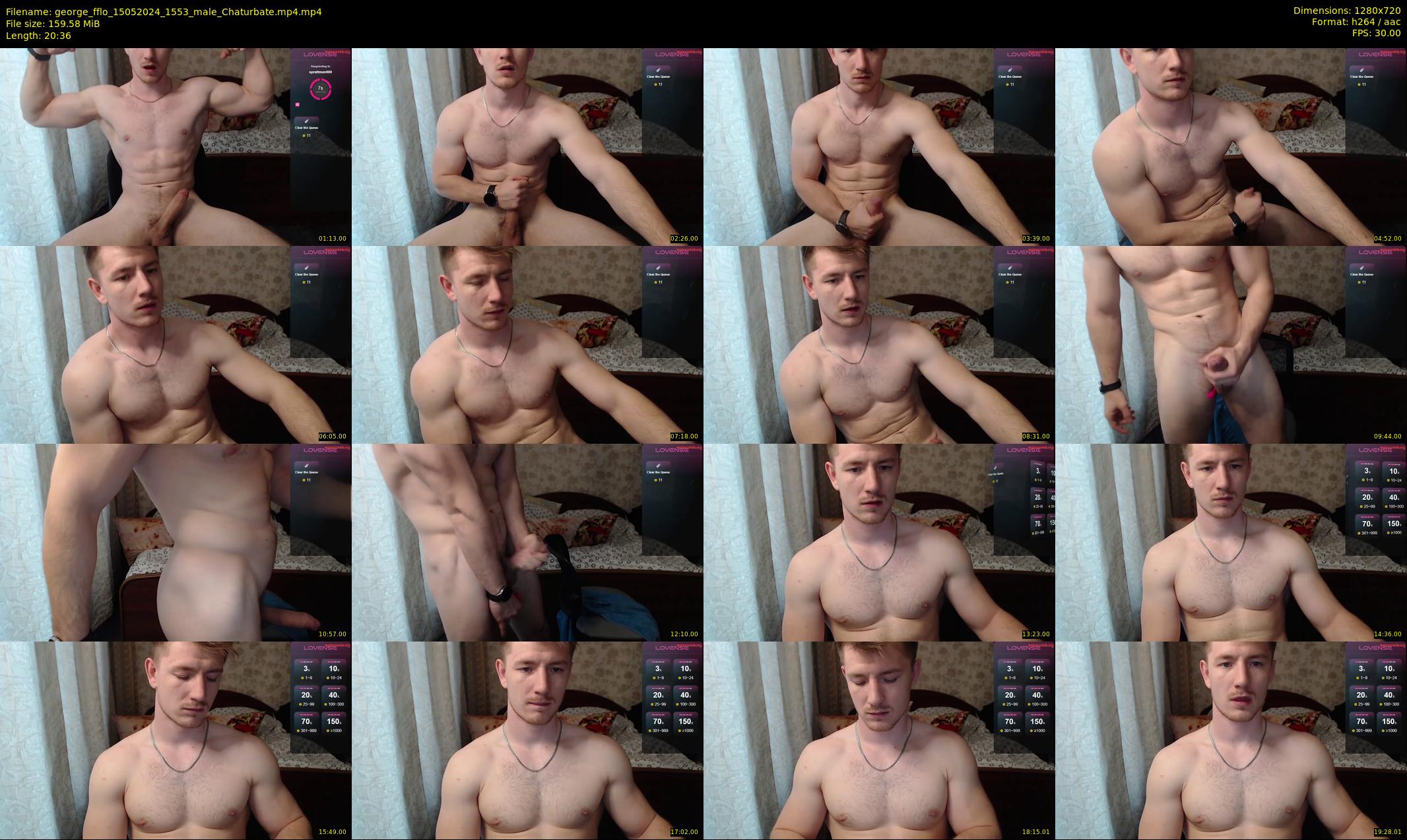 george_fflo — 21 minute Chaturbate male cam show recording, 720p, May 15, 2024