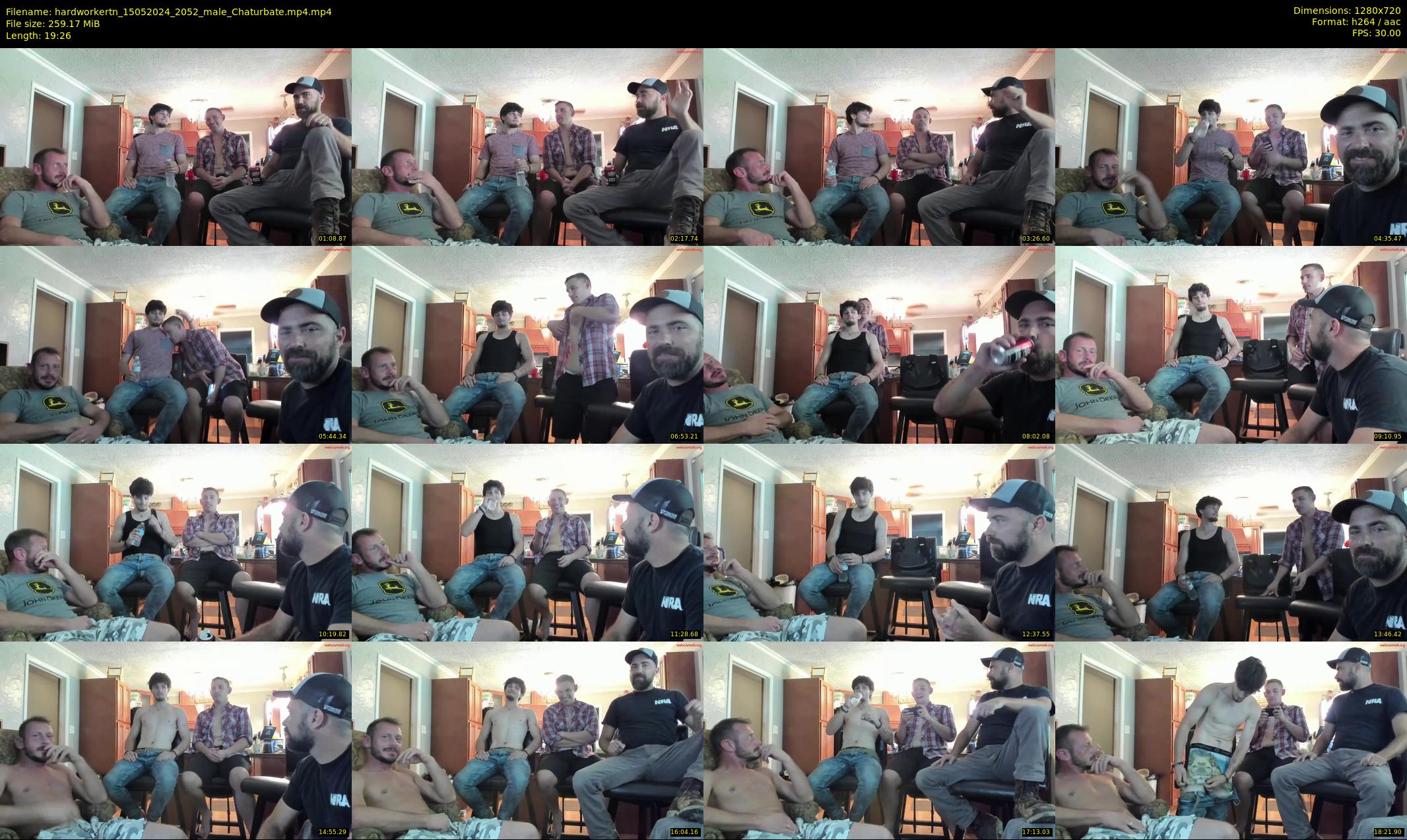 hardworkertn — 20 minute Chaturbate male cam show recording, 720p, May 15, 2024
