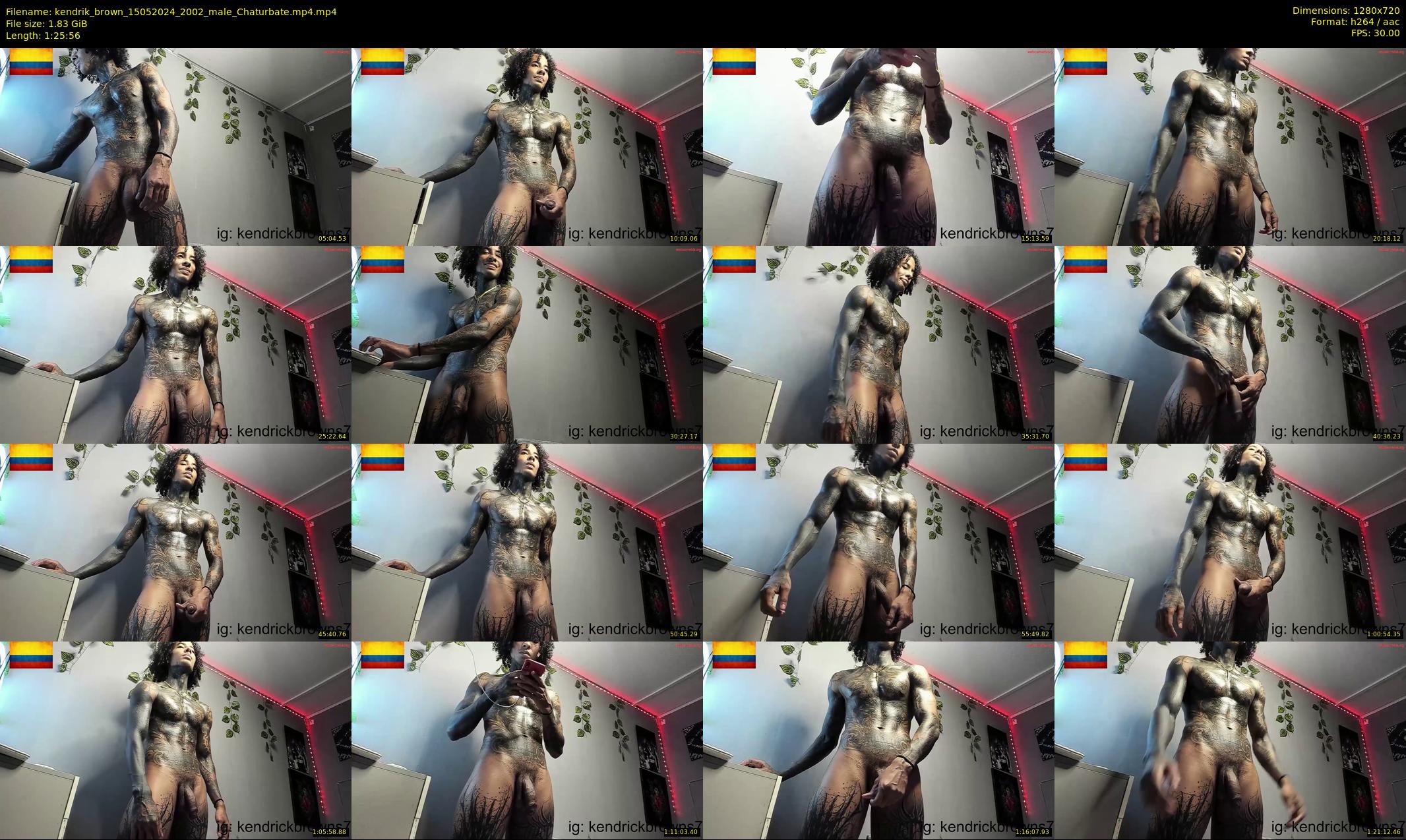 kendrik_brown — 86 minute Chaturbate male cam show recording, 720p, May 15, 2024