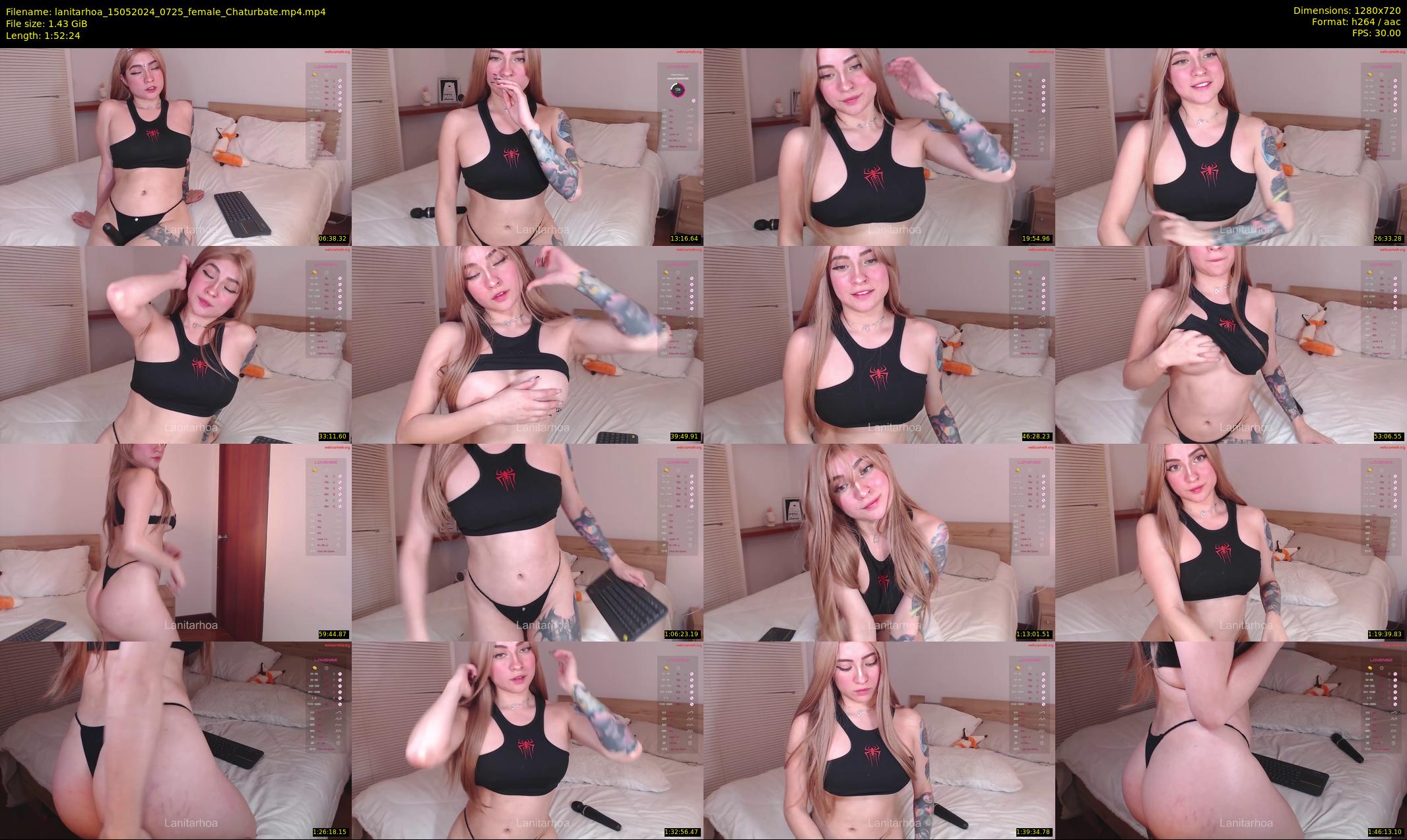 lanitarhoa — 113 minute Chaturbate female cam show recording, 720p, May 15, 2024
