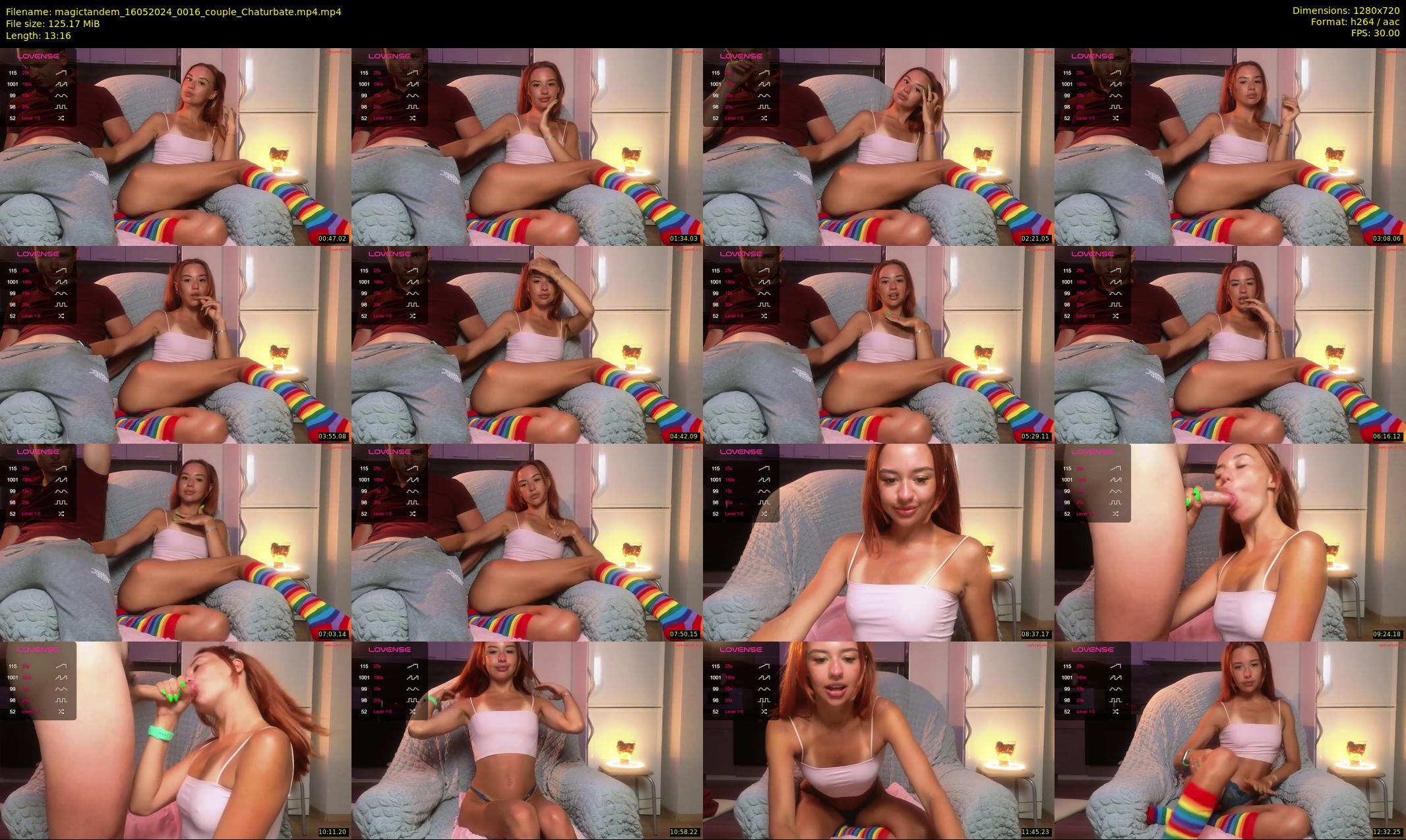 magictandem — 14 minute Chaturbate couple cam show recording, 720p, May 16, 2024