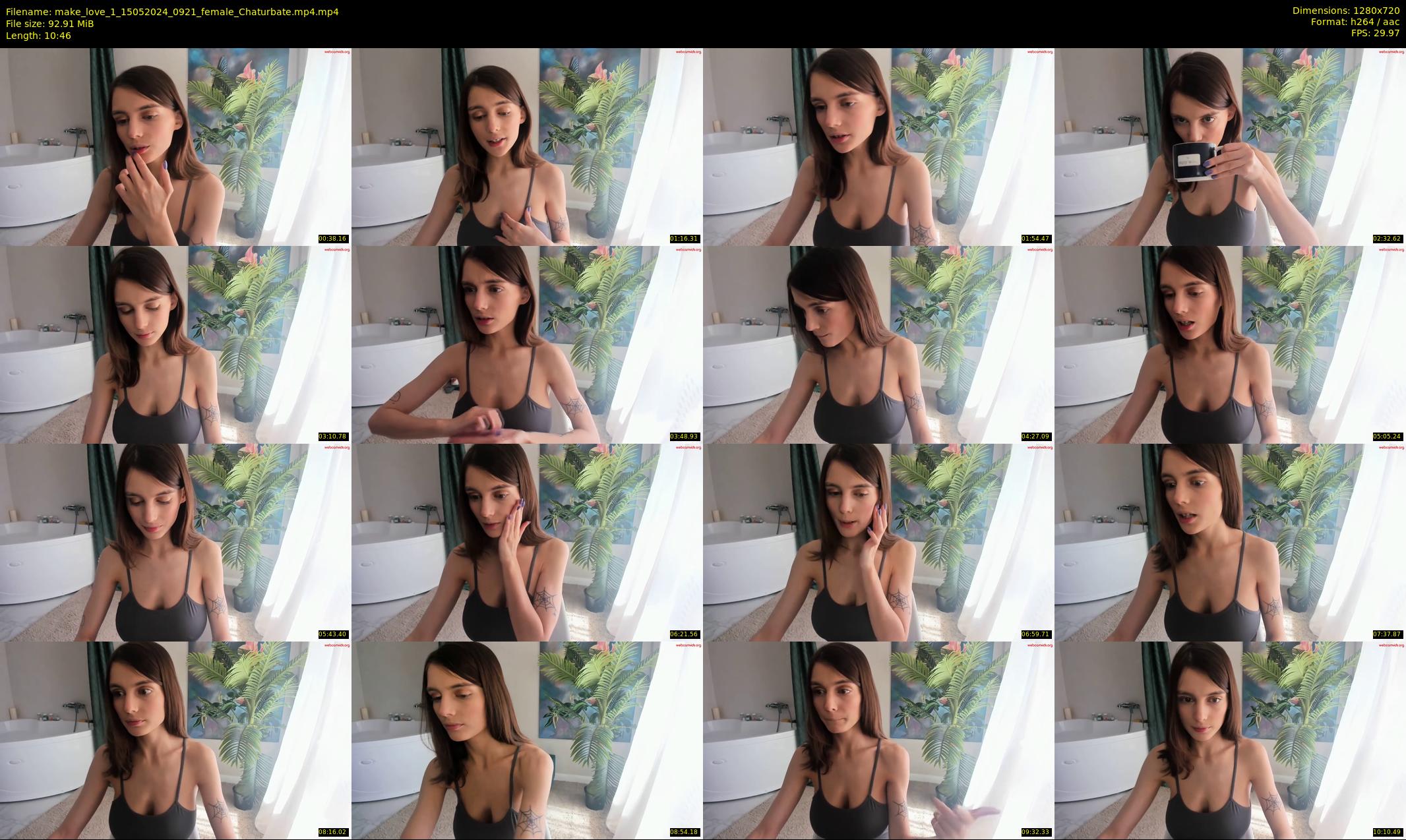 make_love_1 — 11 minute Chaturbate female cam show recording, 720p, May 15, 2024