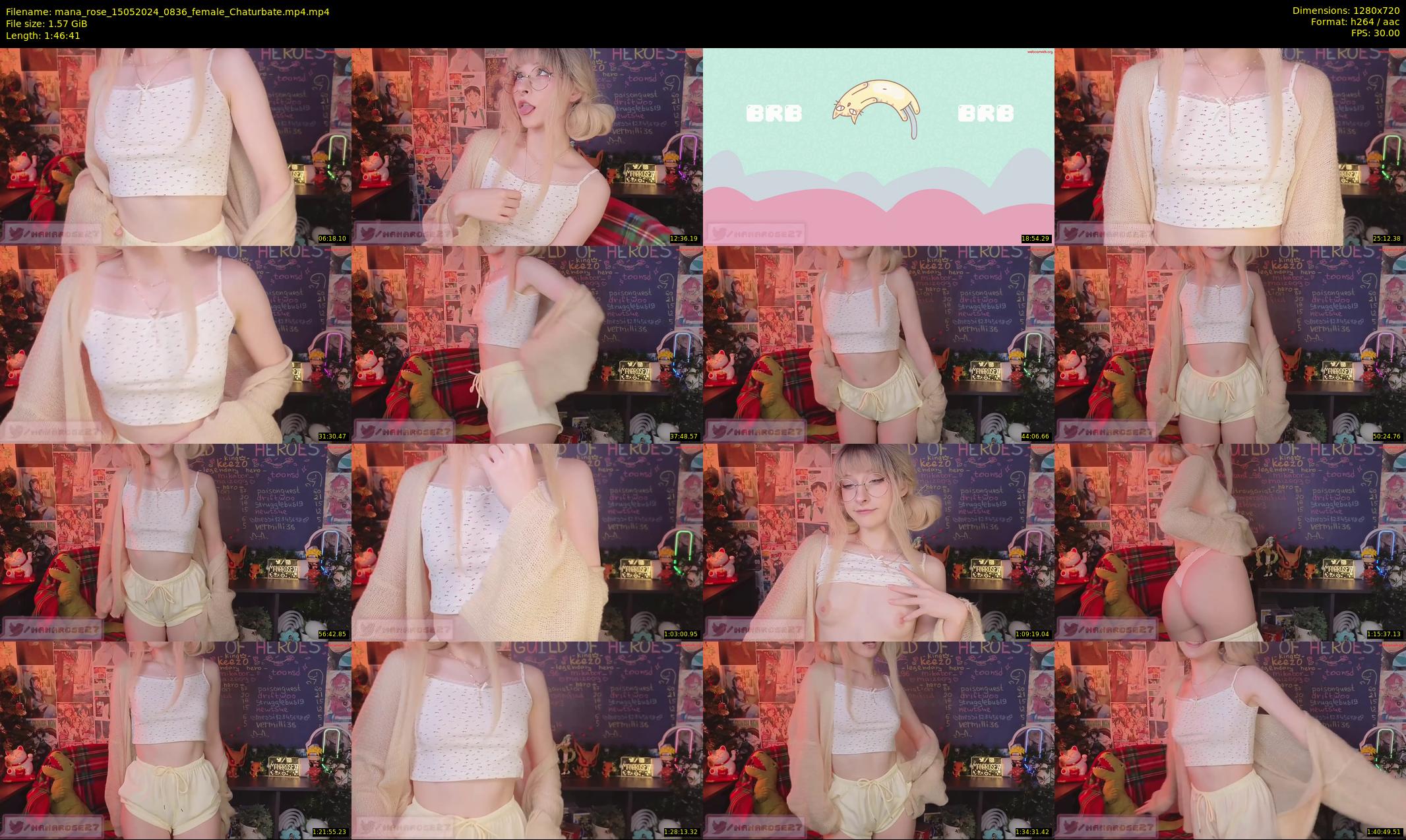 mana_rose — 107 minute Chaturbate female cam show recording, 720p, May 15, 2024