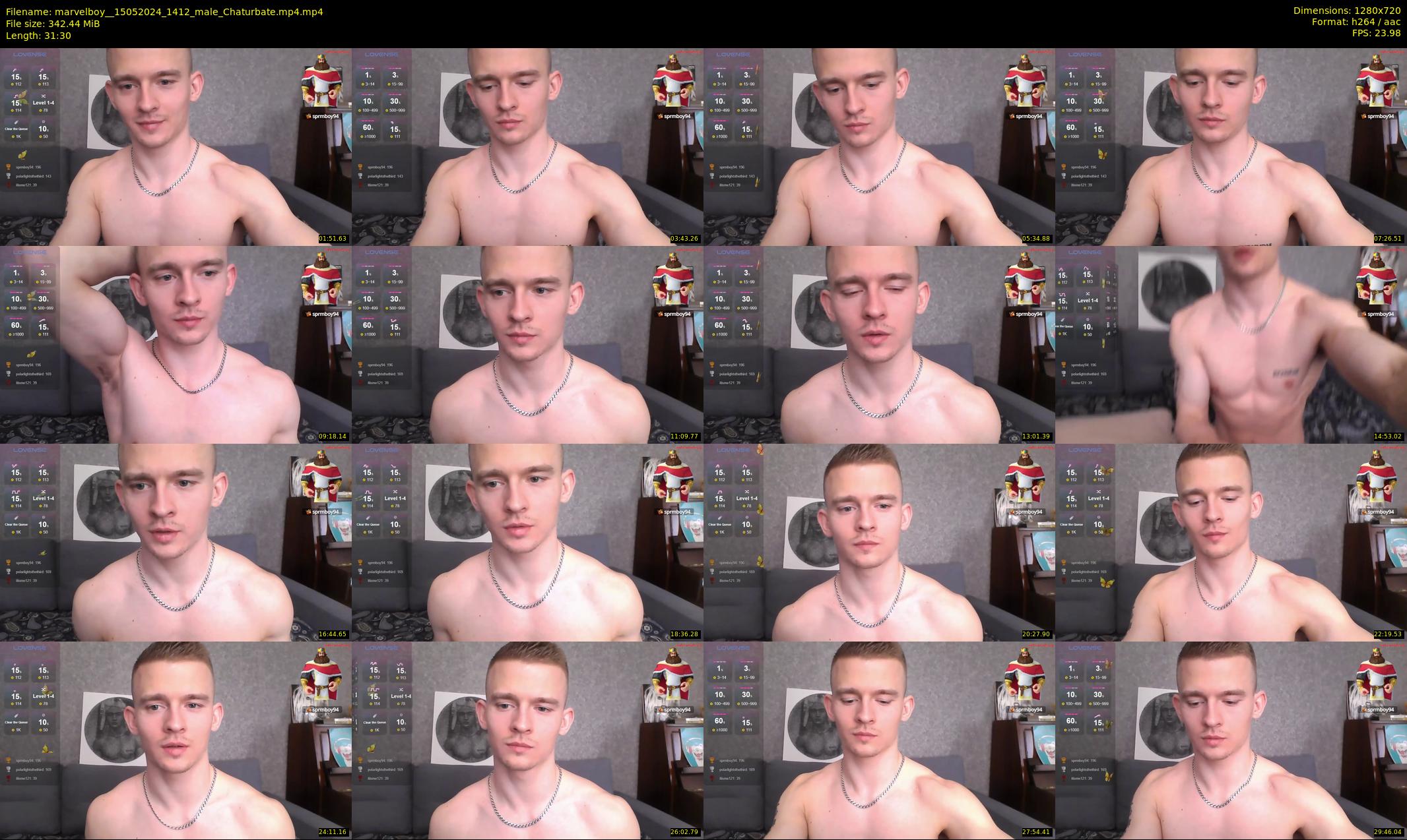marvelboy_ — 32 minute Chaturbate male cam show recording, 720p, May 15, 2024