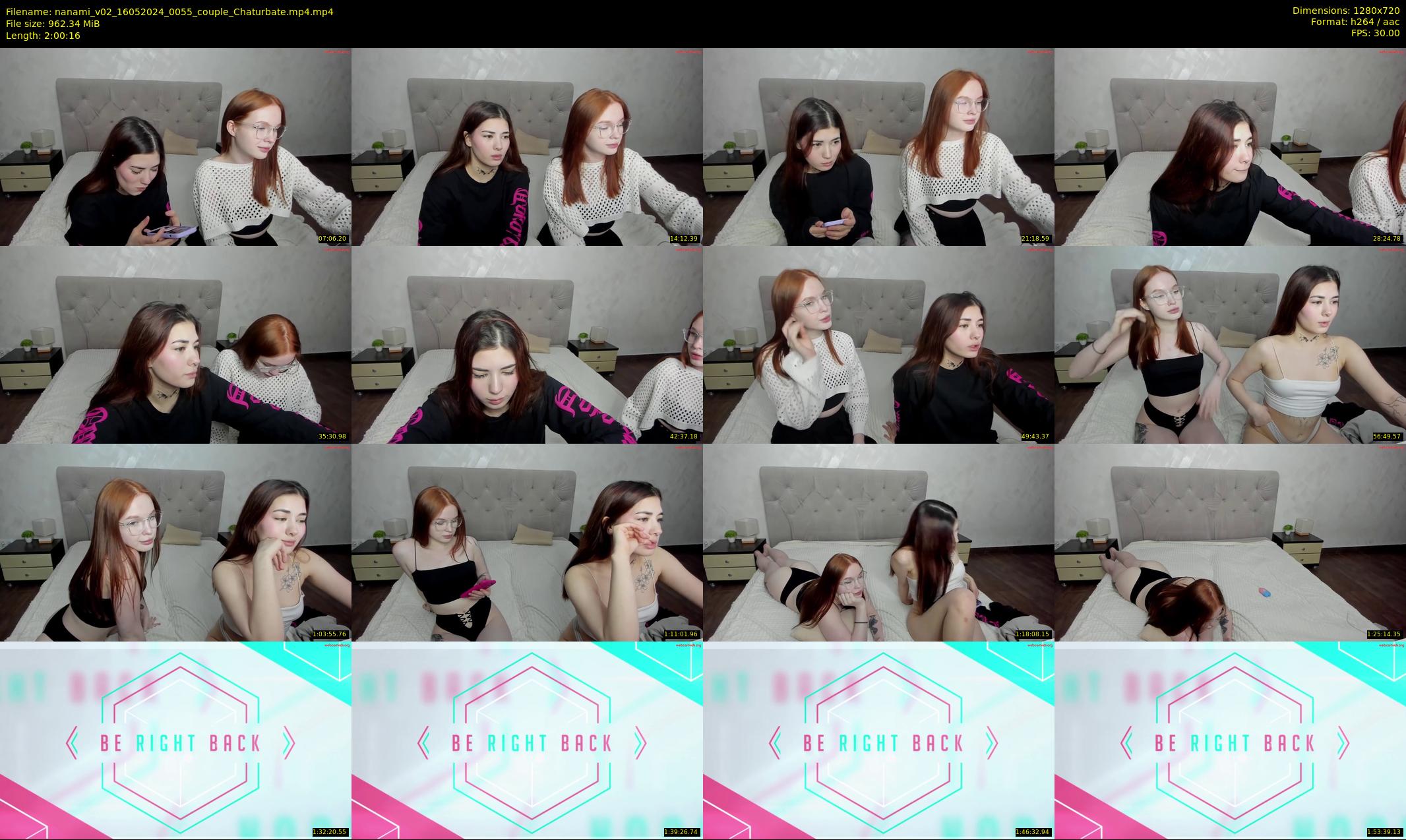 nanami_v02 — 121 minute Chaturbate couple cam show recording, 720p, May 16, 2024