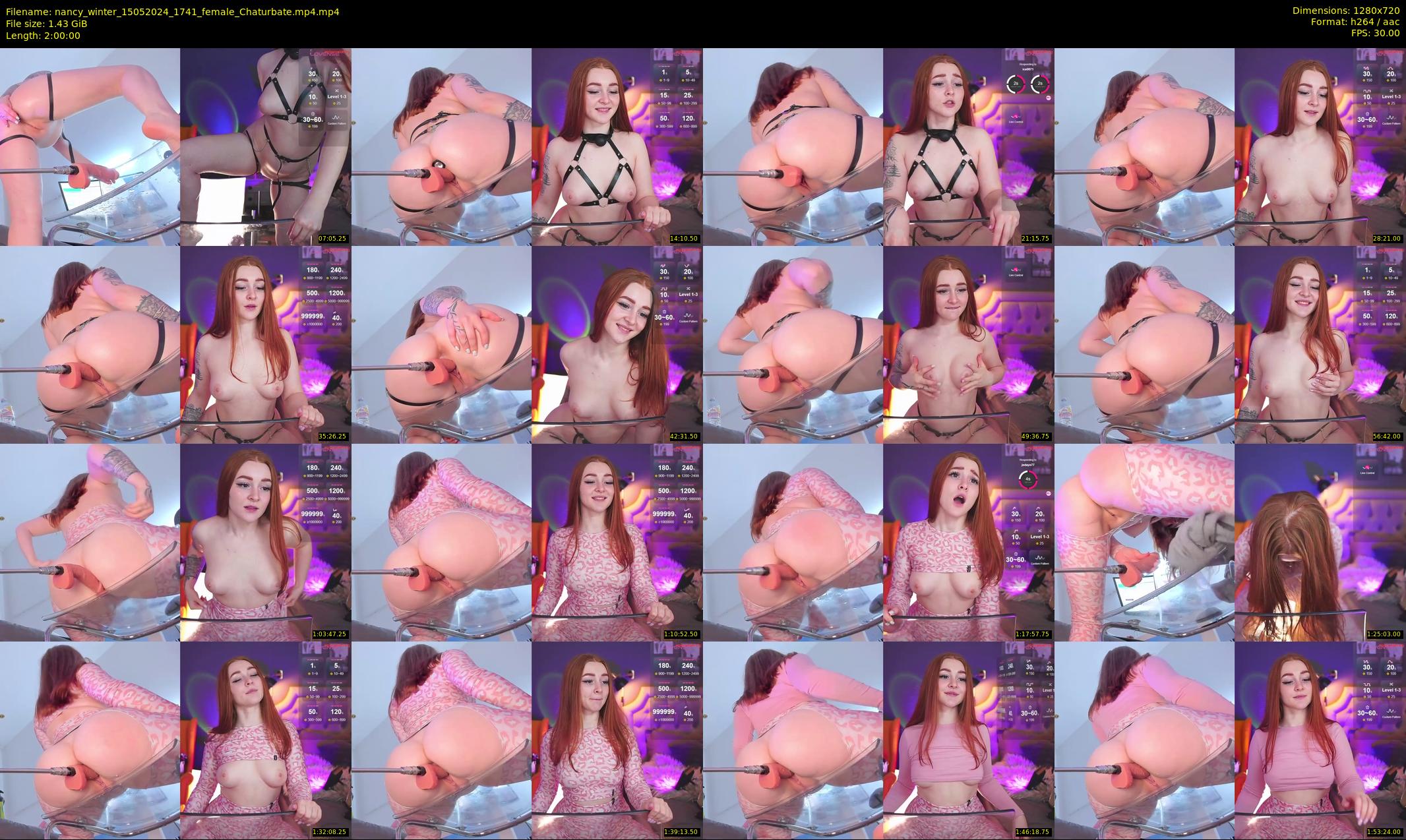 nancy_winter — 120 minute Chaturbate female cam show recording, 720p, May 15, 2024