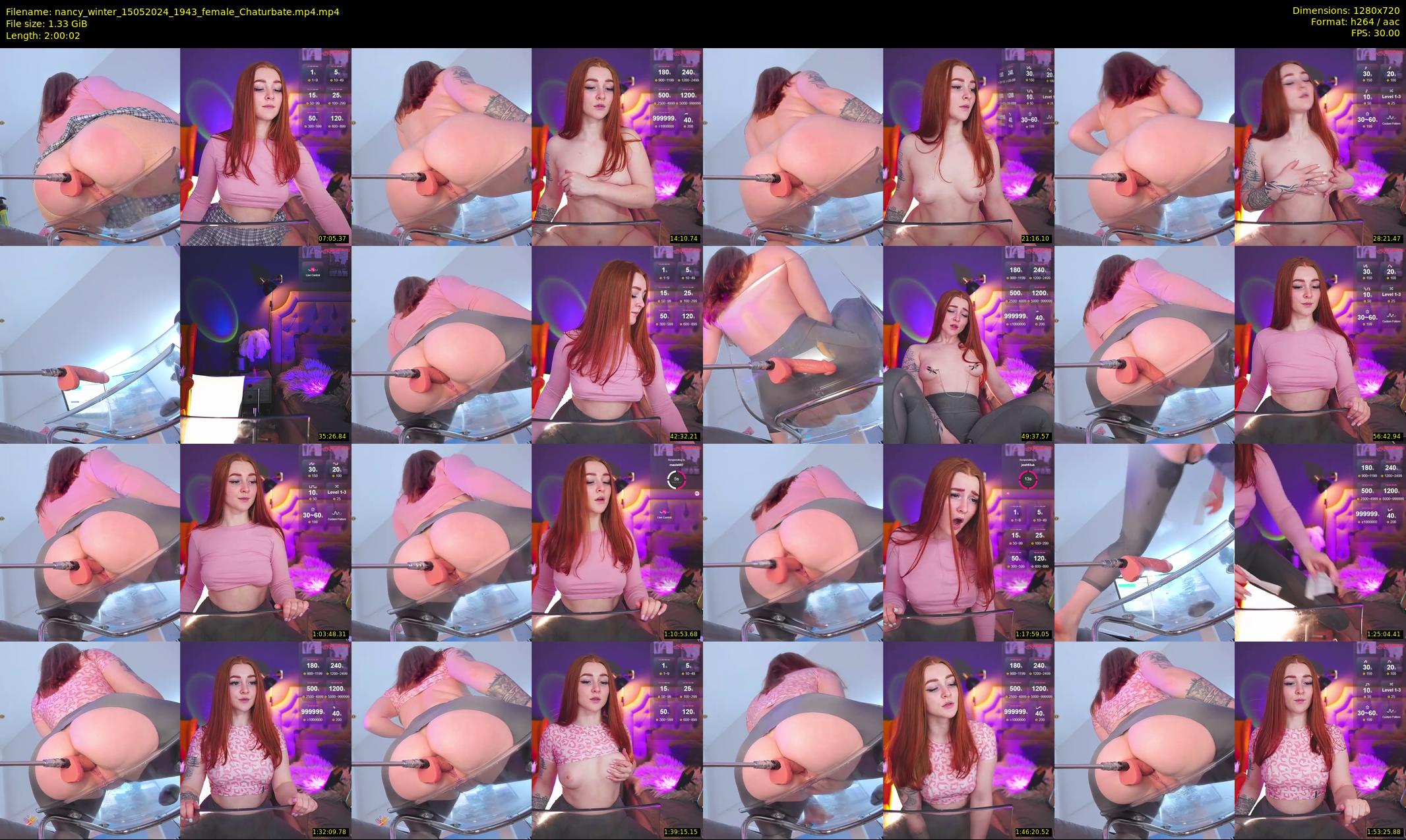 nancy_winter — 121 minute Chaturbate female cam show recording, 720p, May 15, 2024