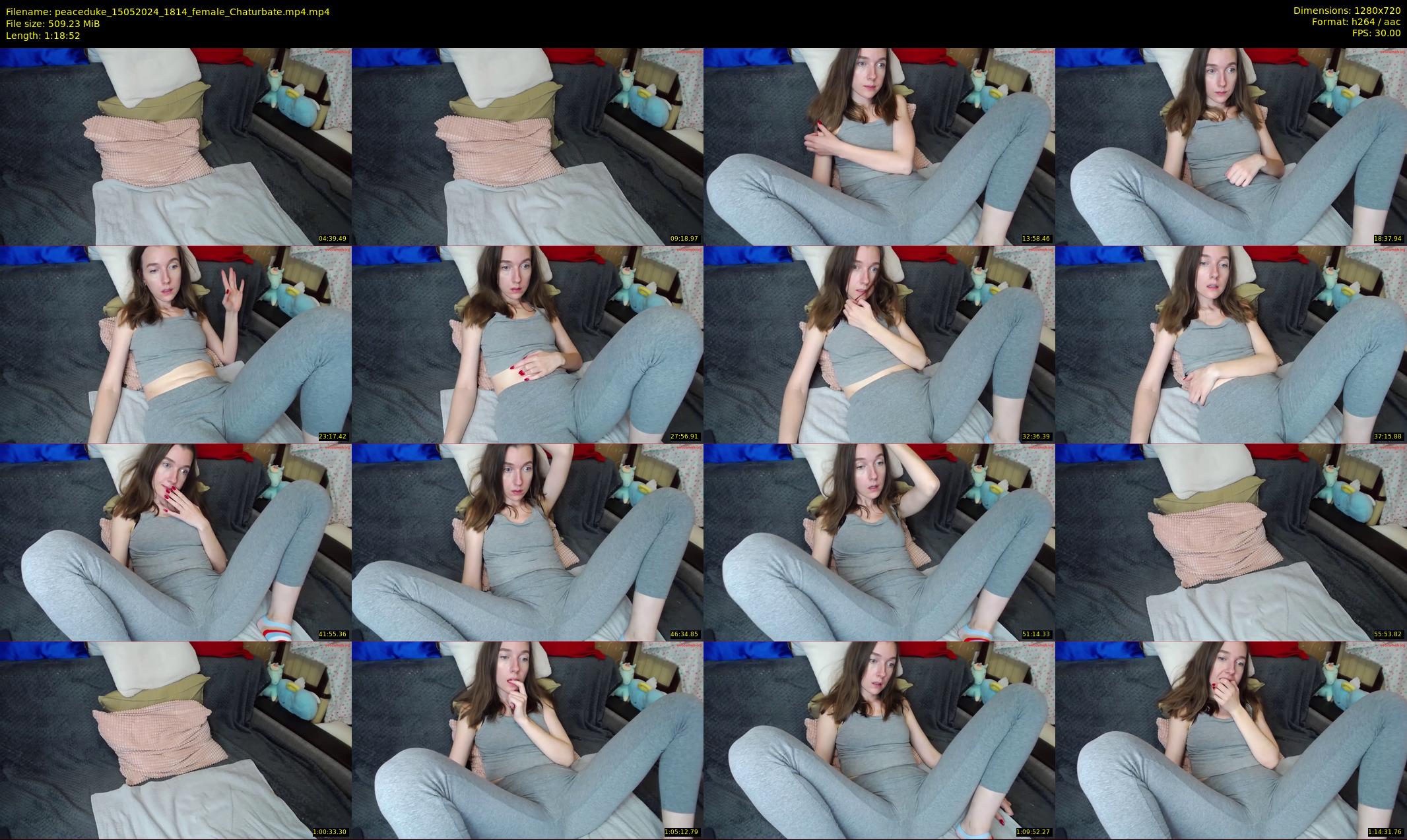 peaceduke — 79 minute Chaturbate female cam show recording, 720p, May 15, 2024