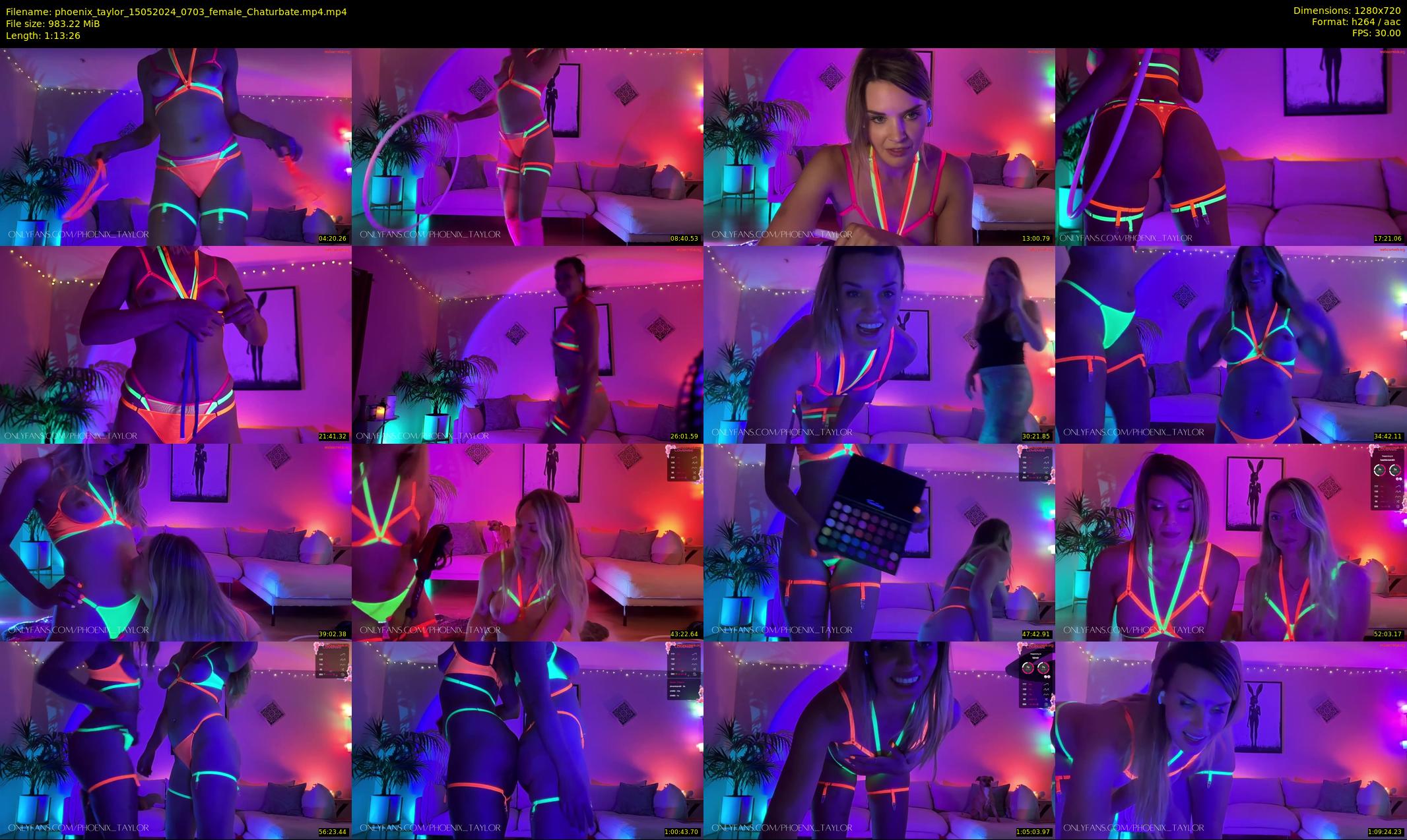 phoenix_taylor — 74 minute Chaturbate female cam show recording, 720p, May 15, 2024