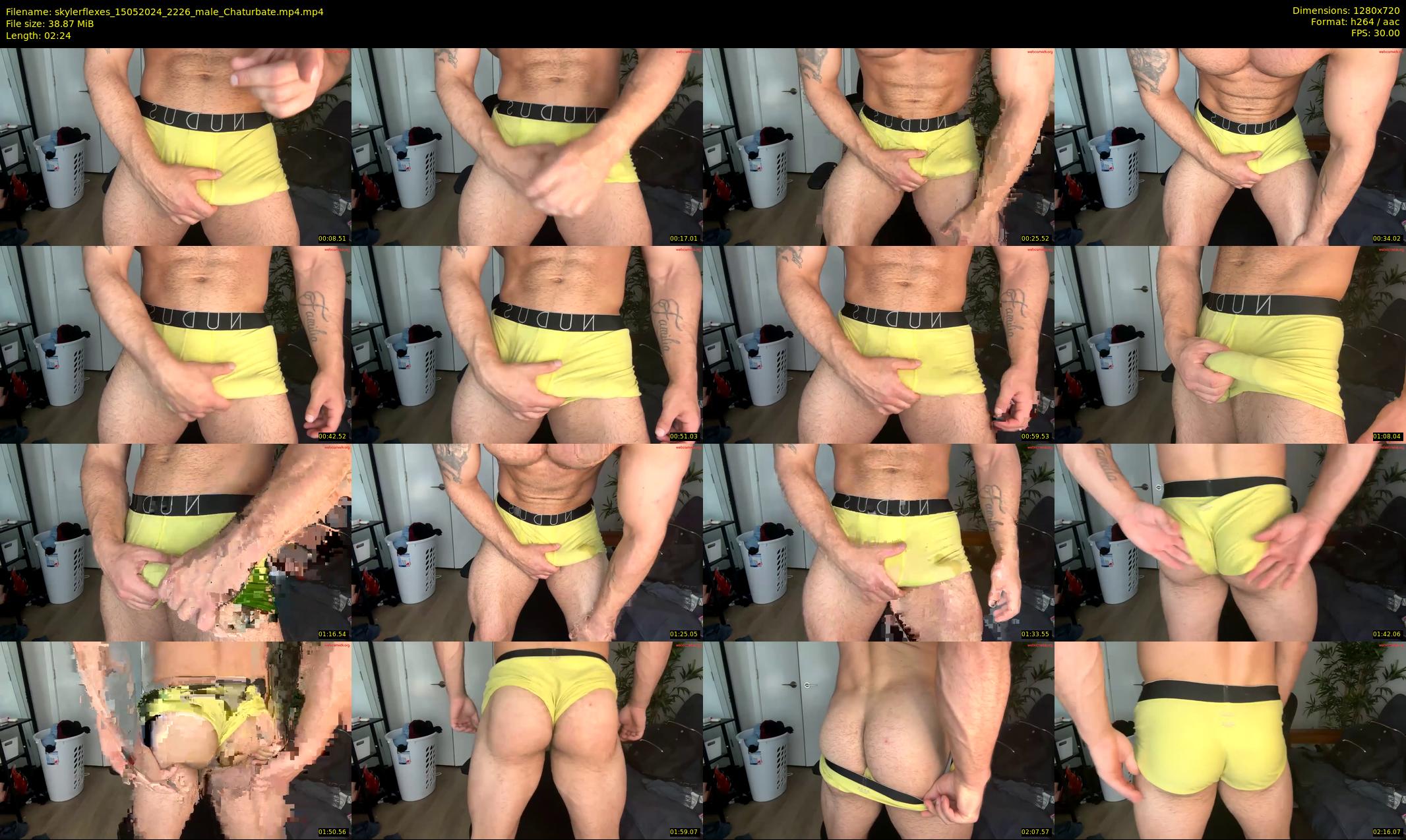 skylerflexes — 3 minute Chaturbate male cam show recording, 720p, May 15, 2024
