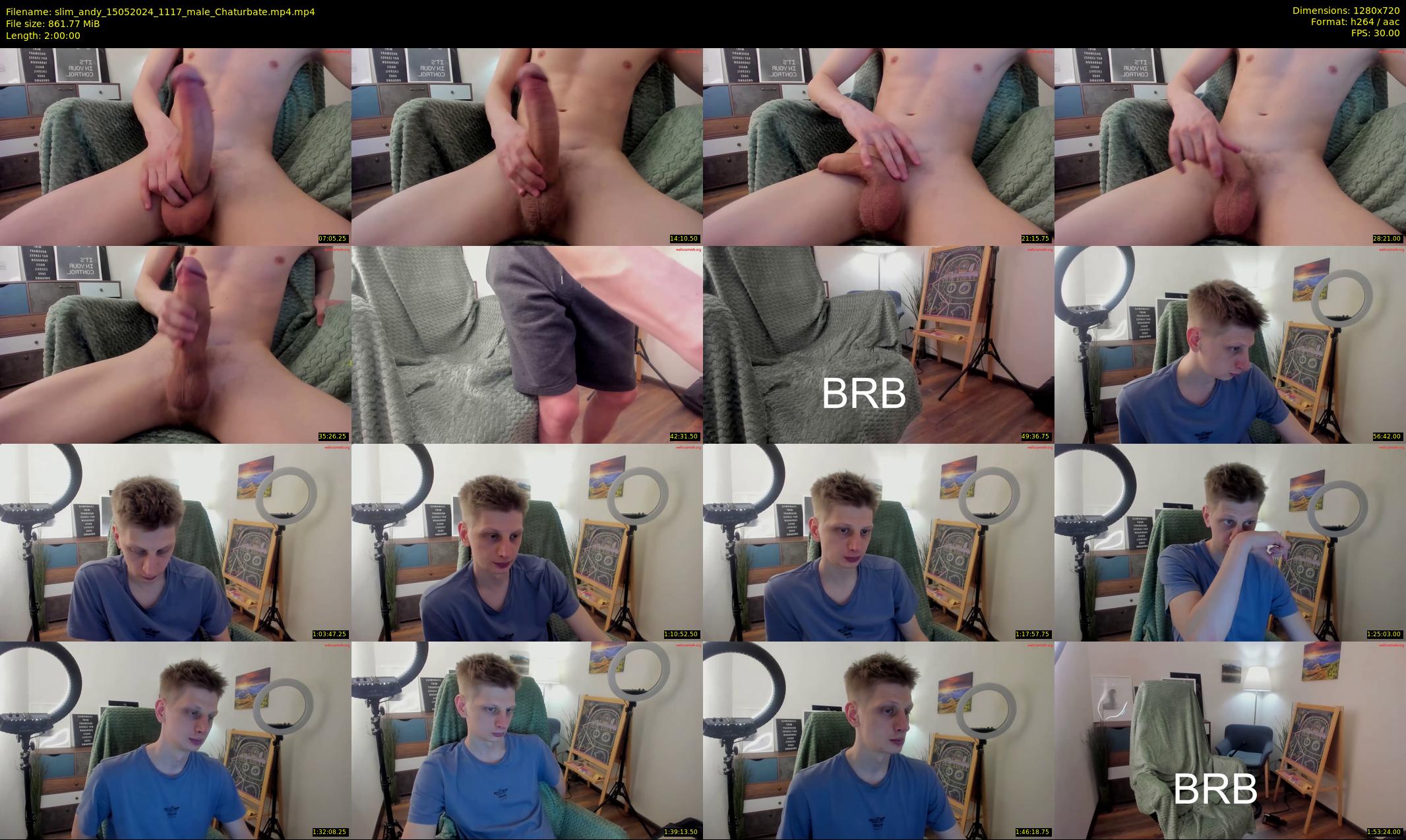 slim_andy — 120 minute Chaturbate male cam show recording, 720p, May 15, 2024