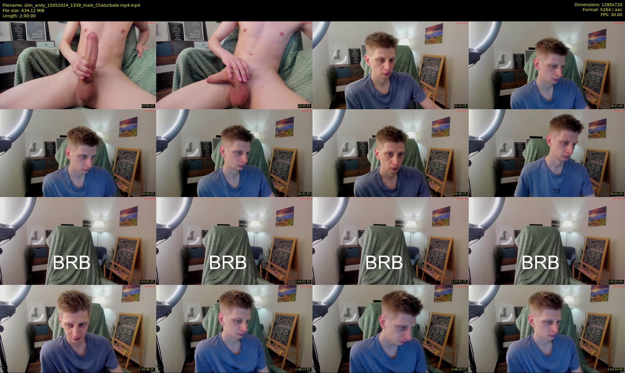slim_andy — 120 minute Chaturbate male cam show recording, 720p, May 15, 2024