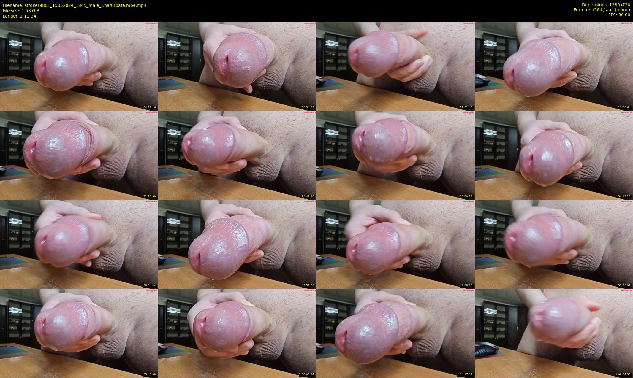 stroker9801 — 73 minute Chaturbate male cam show recording, 720p, May 15, 2024