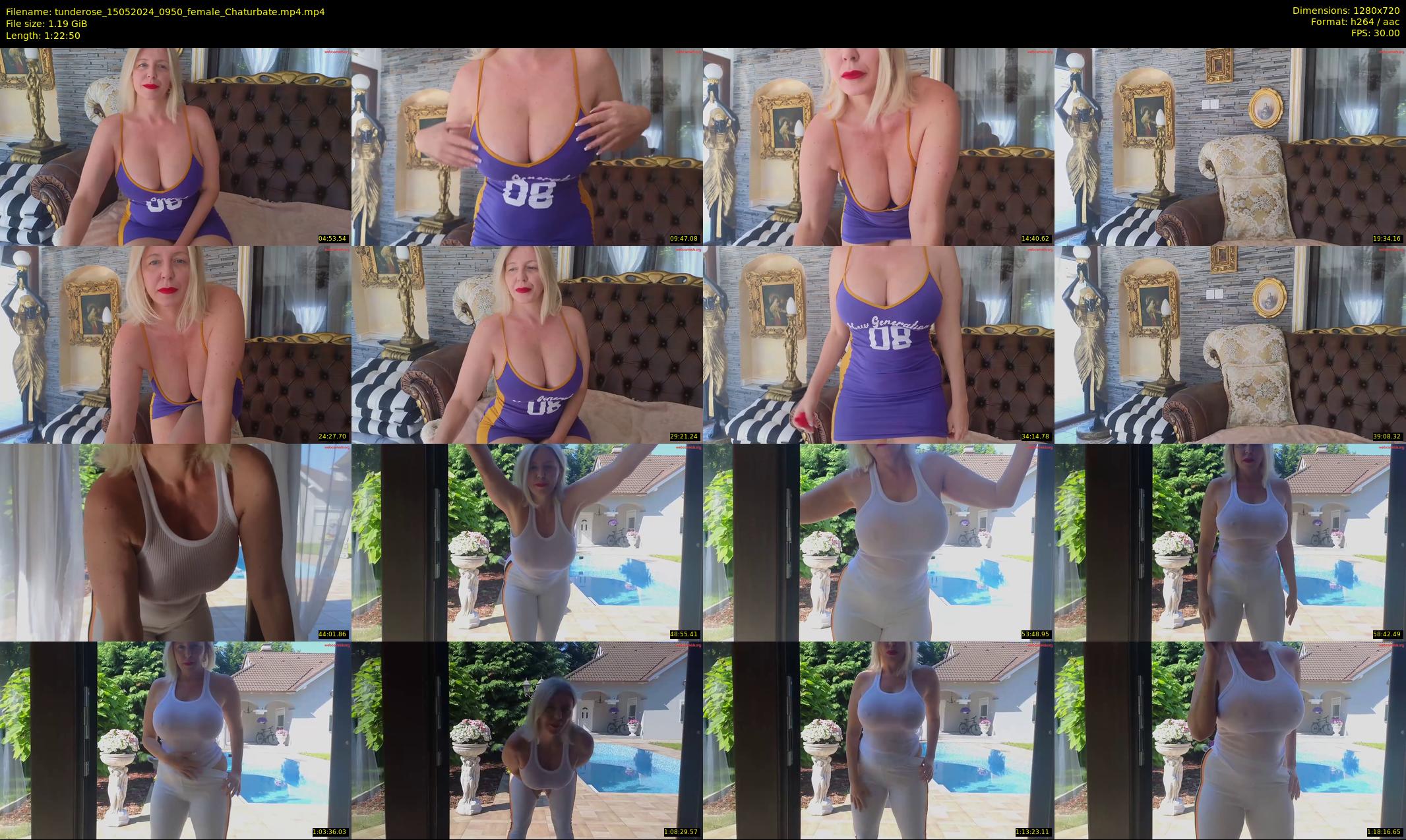 tunderose — 83 minute Chaturbate female cam show recording, 720p, May 15, 2024