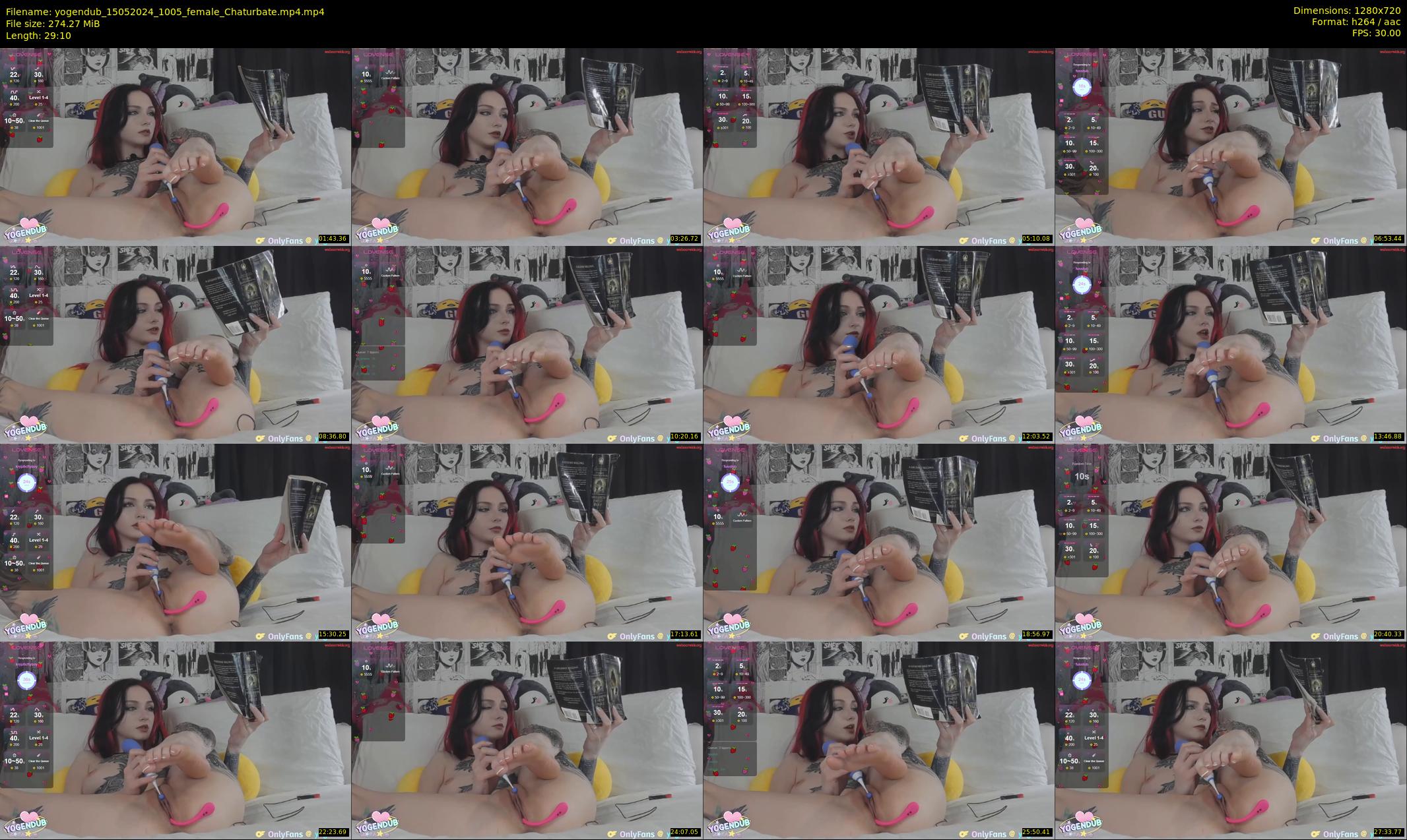yogendub — 30 minute Chaturbate female cam show recording, 720p, May 15, 2024