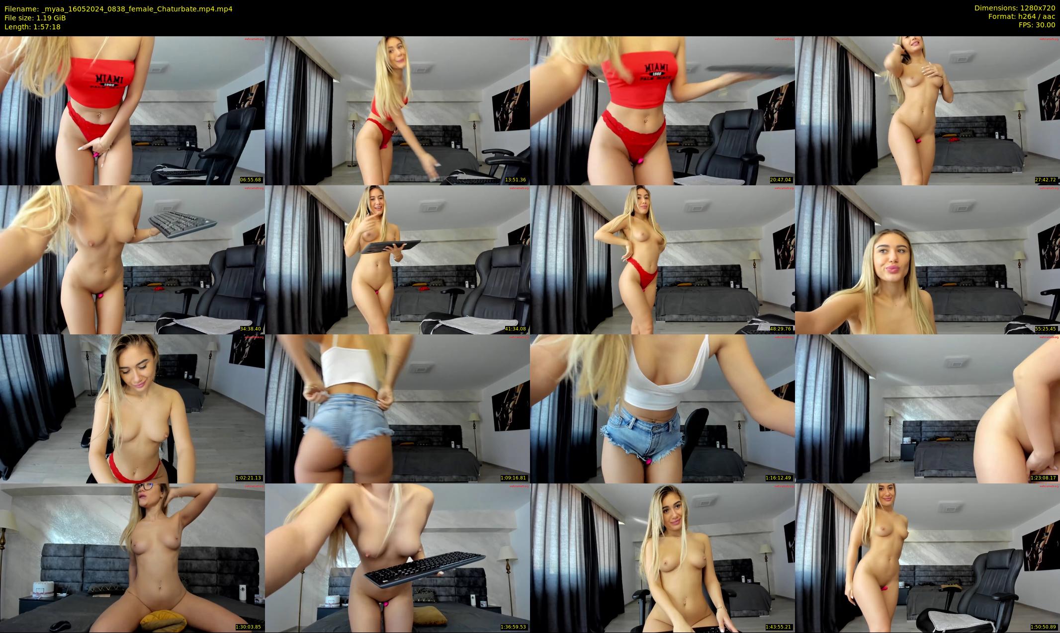 _myaa — 118 minute Chaturbate female cam show recording, 720p, May 16, 2024