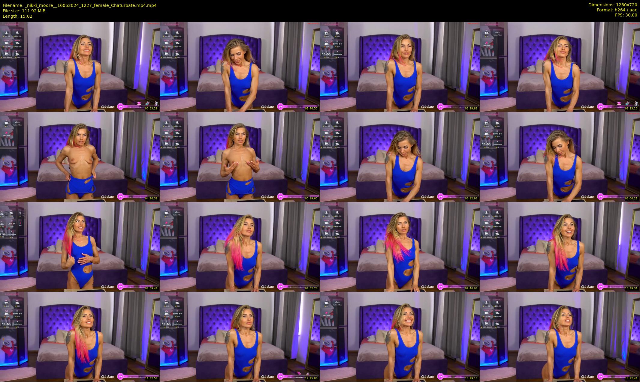 _nikki_moore_ — 16 minute Chaturbate female cam show recording, 720p, May 16, 2024