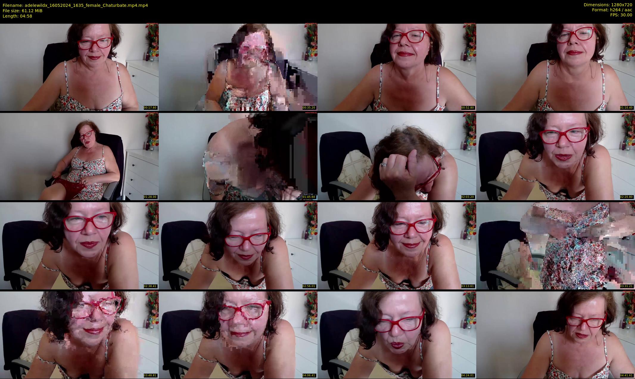 adelewildx — 5 minute Chaturbate female cam show recording, 720p, May 16, 2024