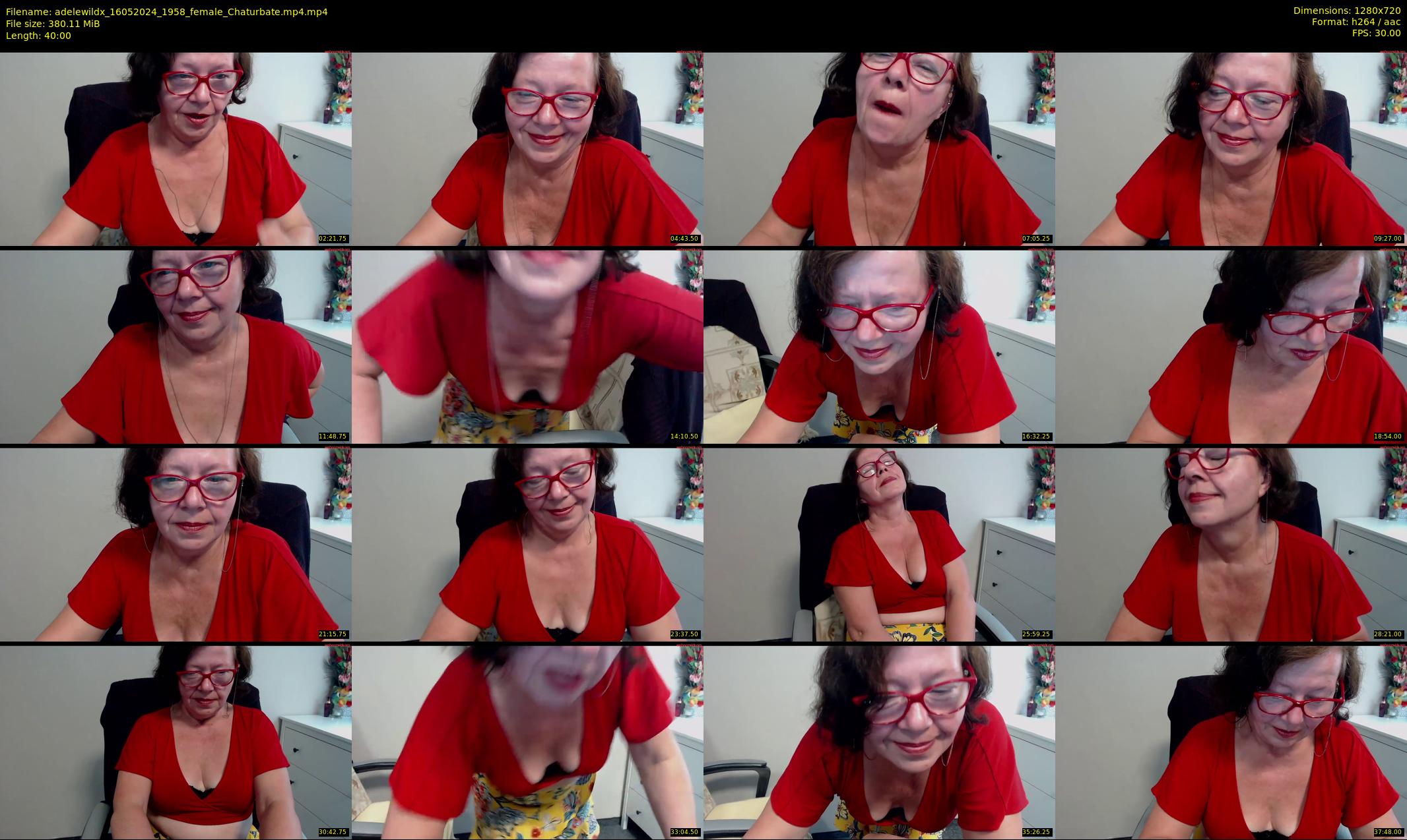 adelewildx — 40 minute Chaturbate female cam show recording, 720p, May 16, 2024