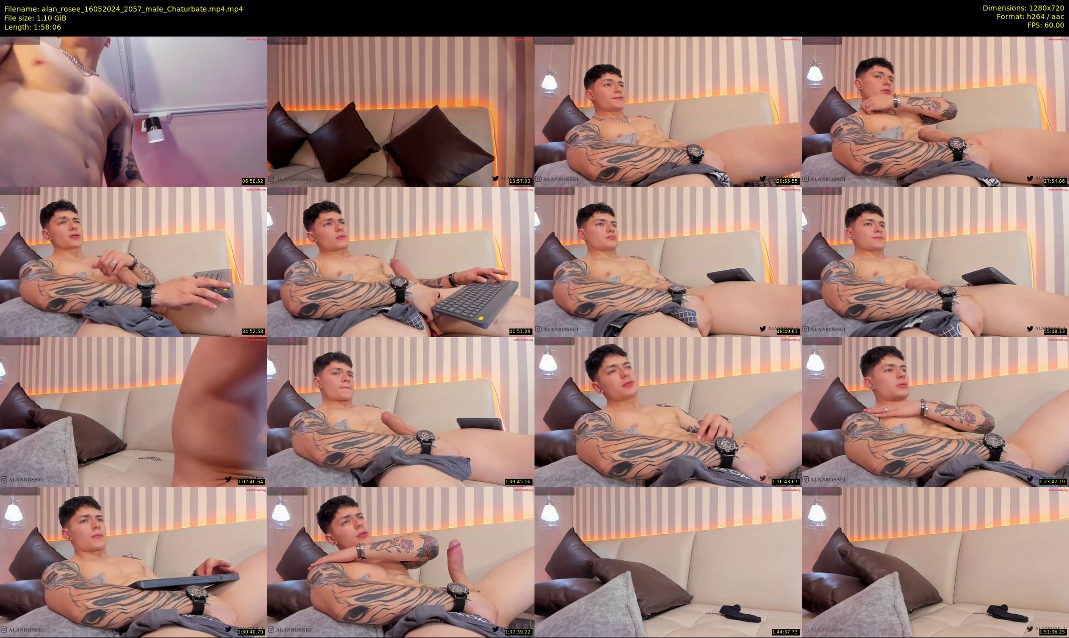 alan_rosee — 119 minute Chaturbate male cam show recording, 720p, May 16, 2024