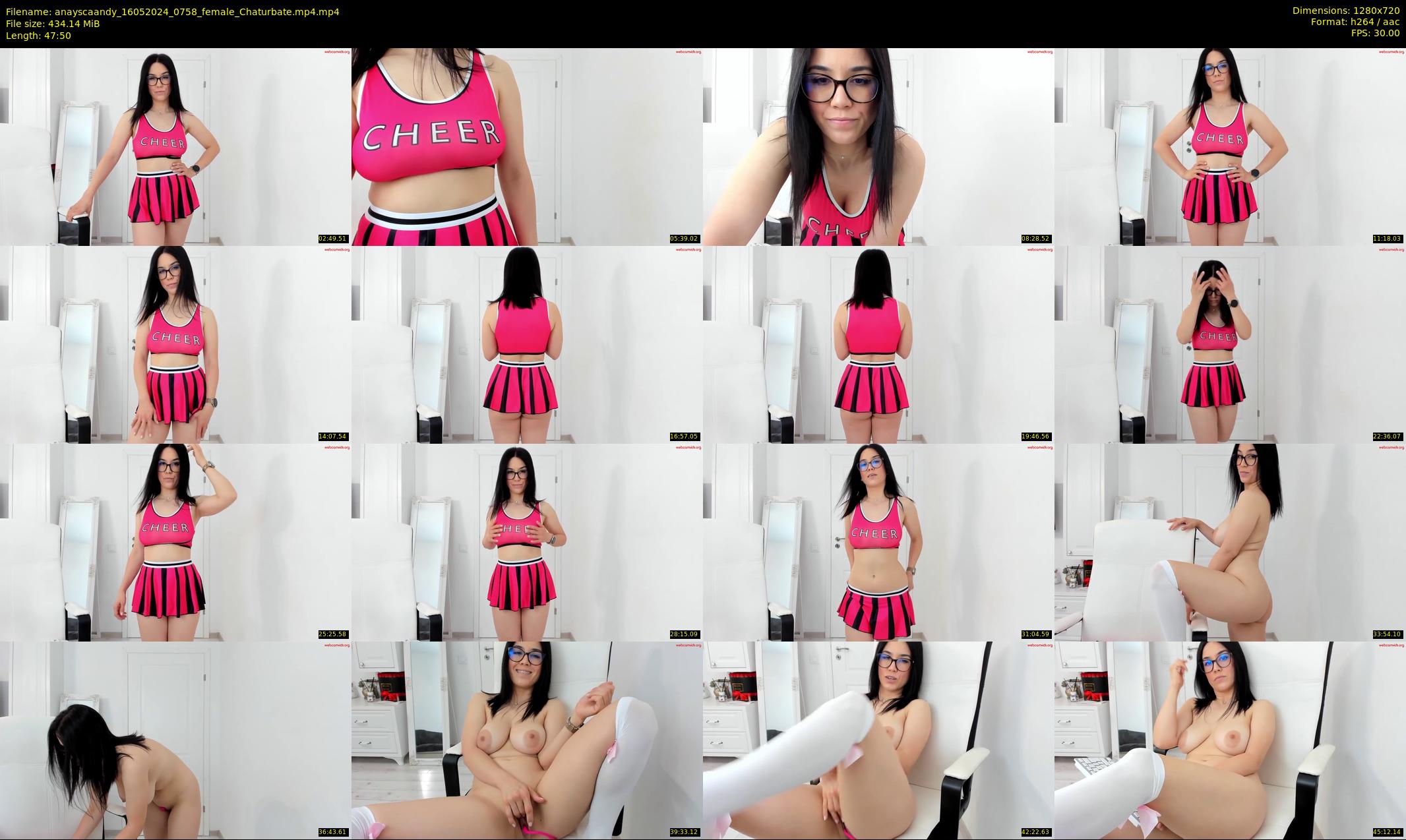 anayscaandy — 48 minute Chaturbate female cam show recording, 720p, May 16, 2024