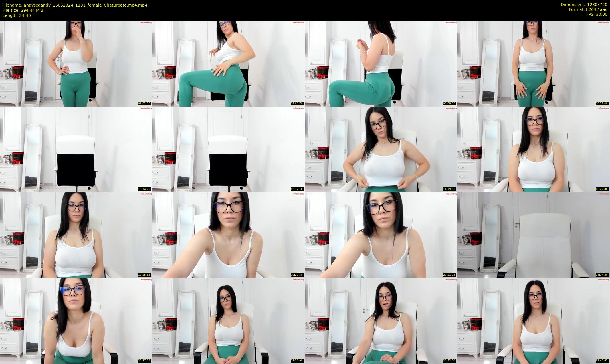 anayscaandy — 35 minute Chaturbate female cam show recording, 720p, May 16, 2024