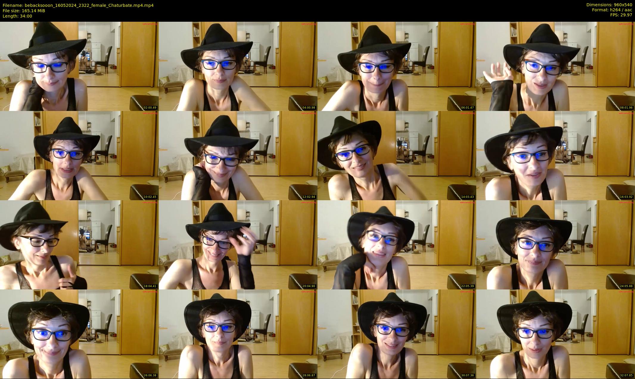 bebacksooon — 34 minute Chaturbate female cam show recording, 480p, May 16, 2024