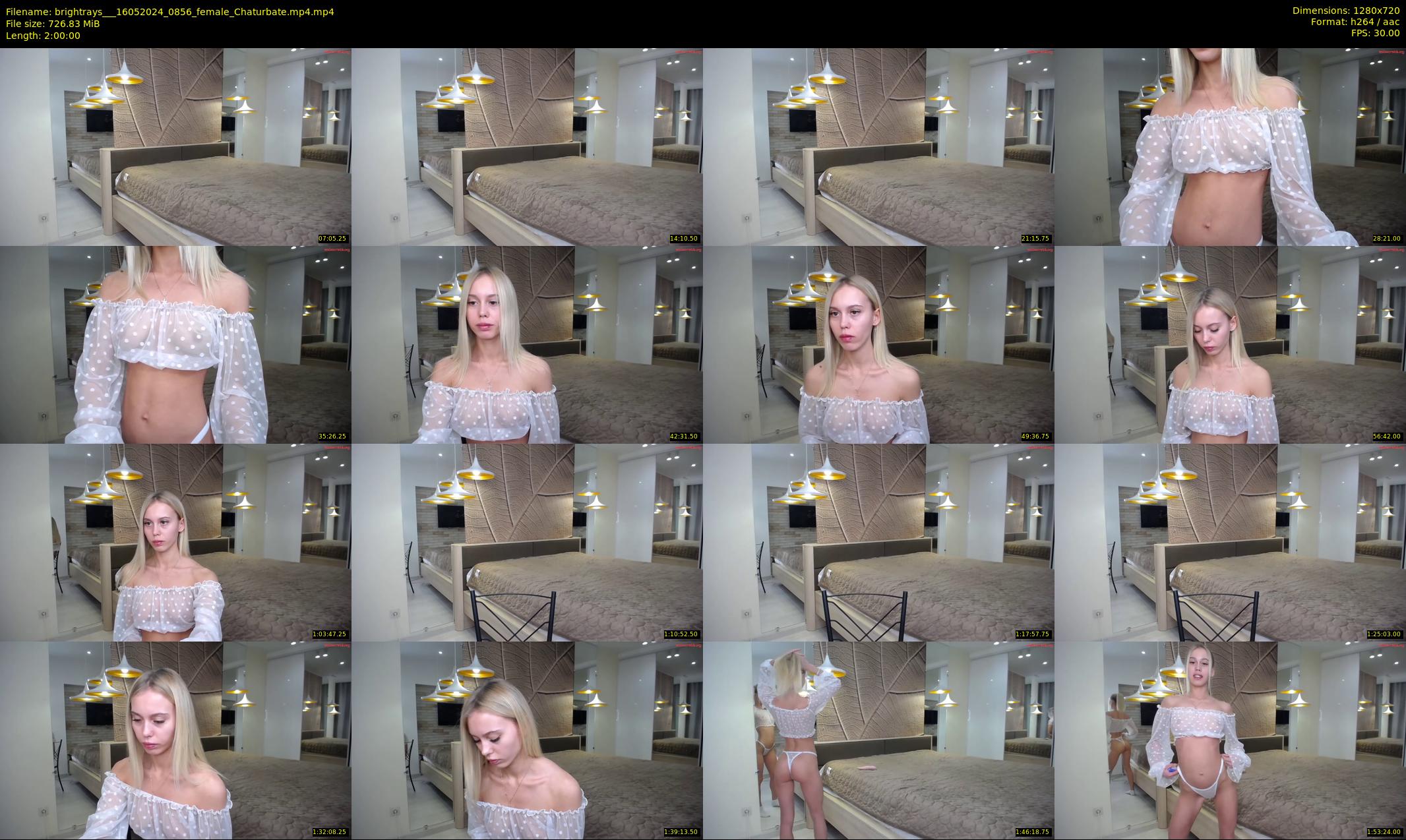 brightrays__ — 120 minute Chaturbate female cam show recording, 720p, May 16, 2024