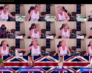 britishladya — 12 minute Chaturbate female cam show recording, 720p, May 16, 2024