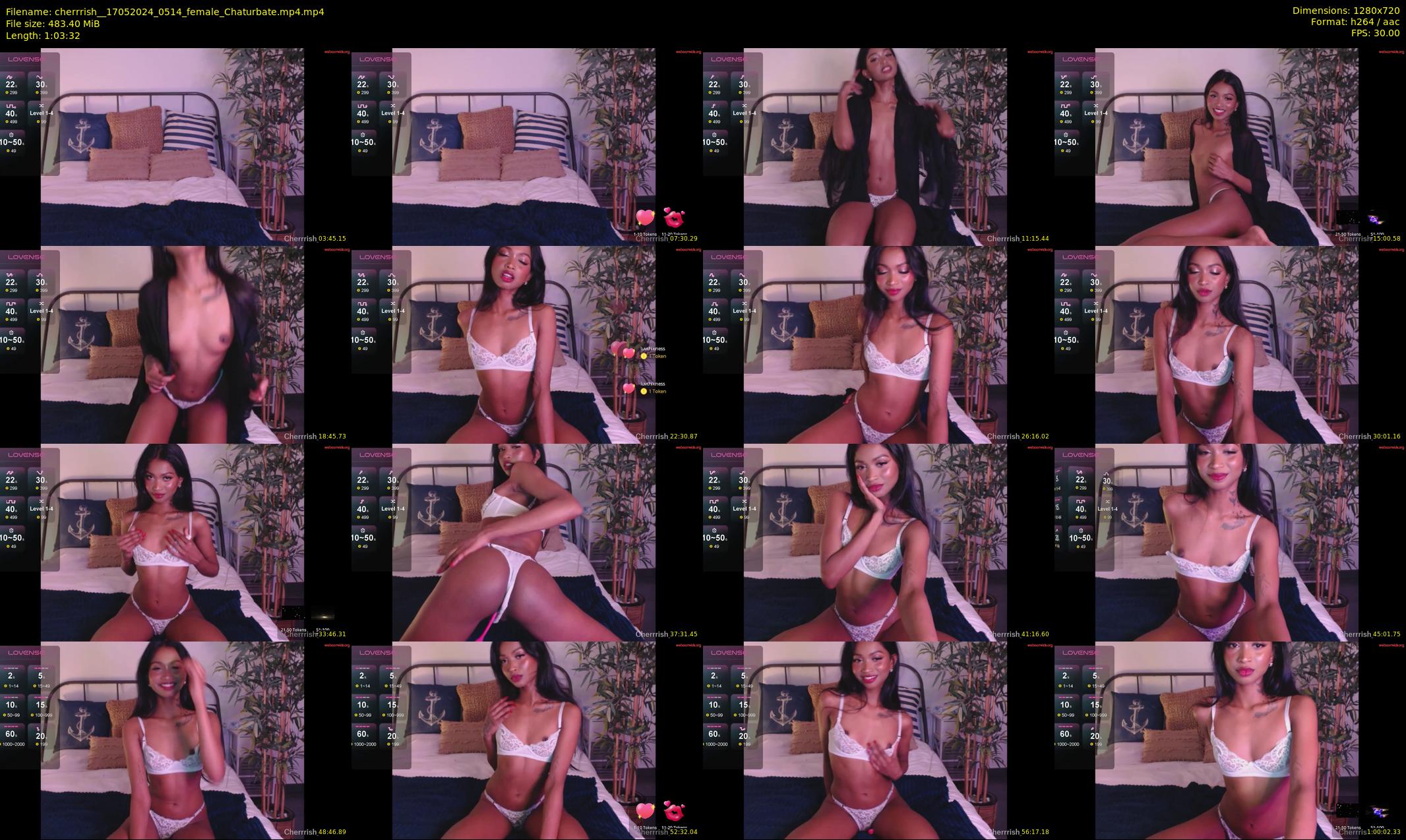 cherrrish_ — 64 minute Chaturbate female cam show recording, 720p, May 17, 2024
