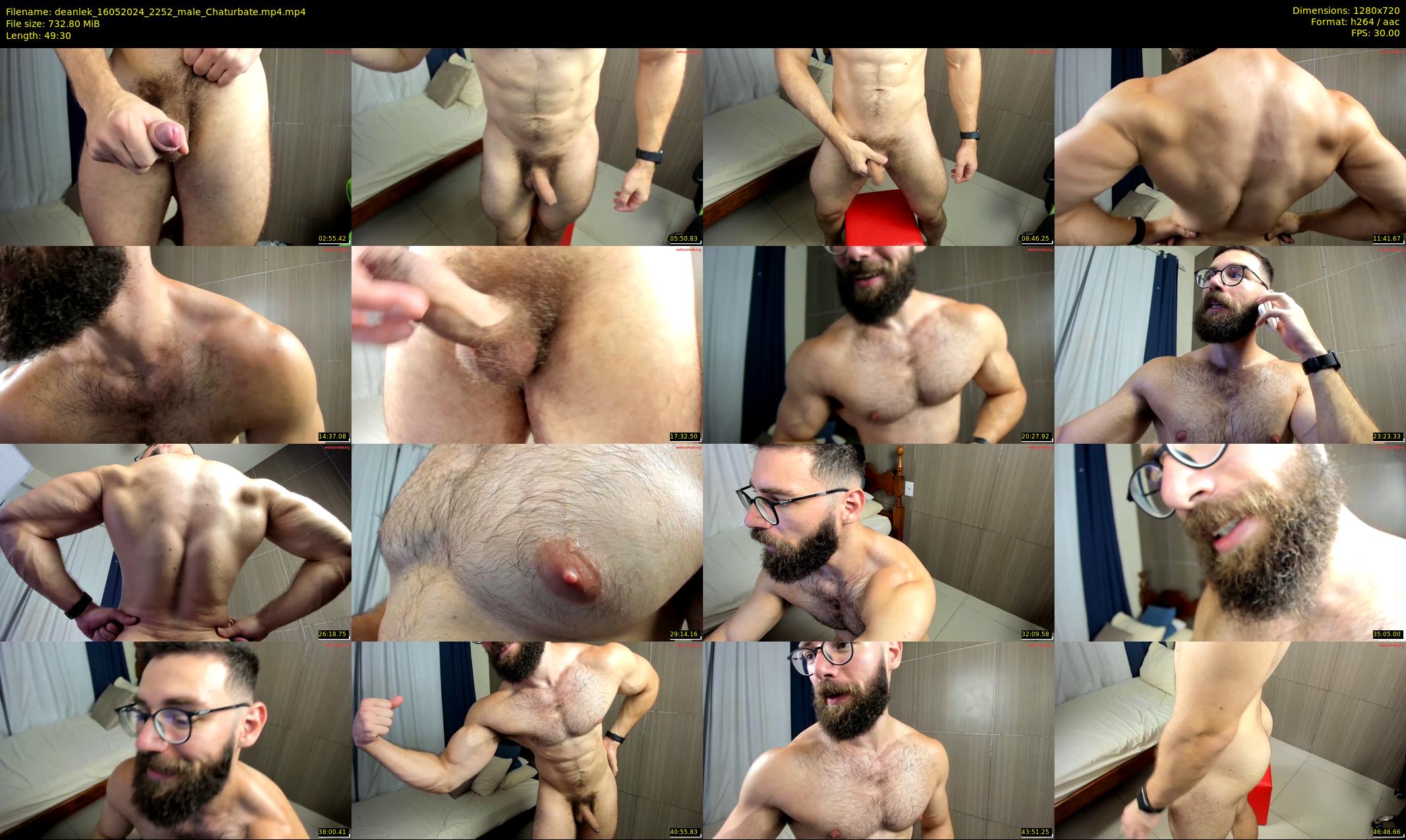 deanlek — 50 minute Chaturbate male cam show recording, 720p, May 16, 2024