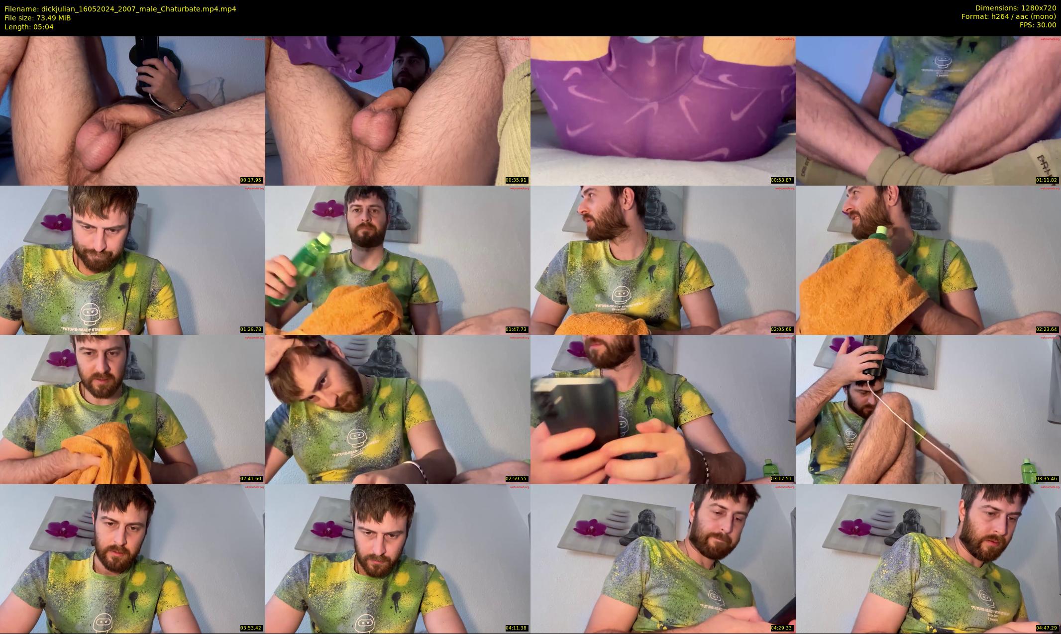 dickjulian — 6 minute Chaturbate male cam show recording, 720p, May 16, 2024
