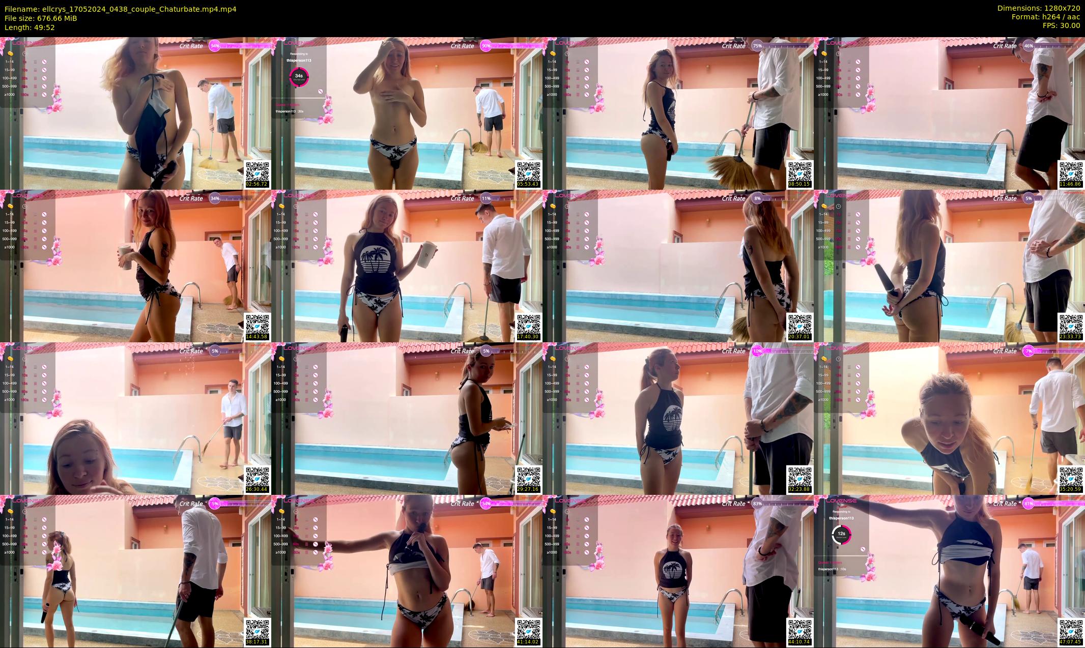 ellcrys — 50 minute Chaturbate couple cam show recording, 720p, May 17, 2024