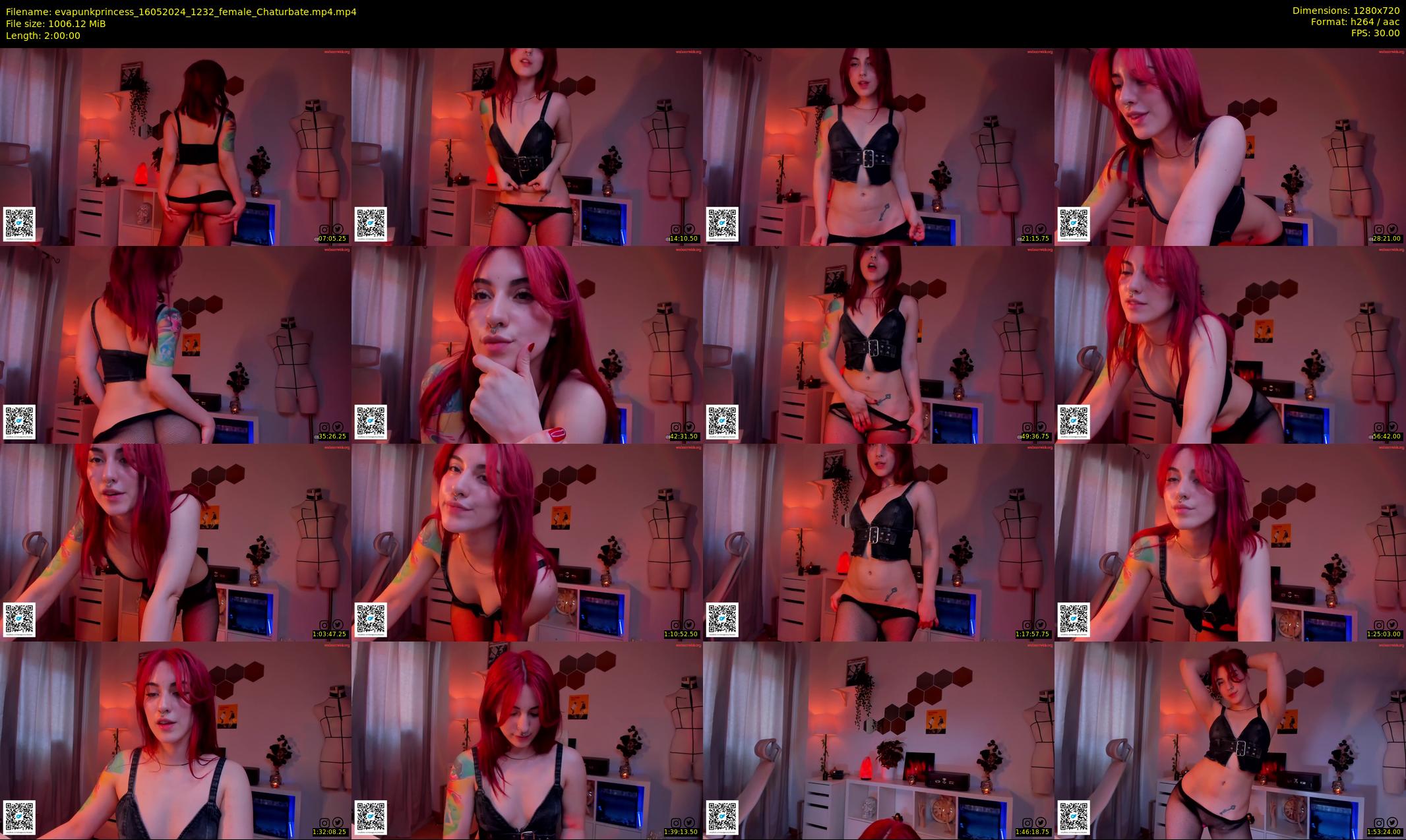 evapunkprincess — 120 minute Chaturbate female cam show recording, 720p, May 16, 2024