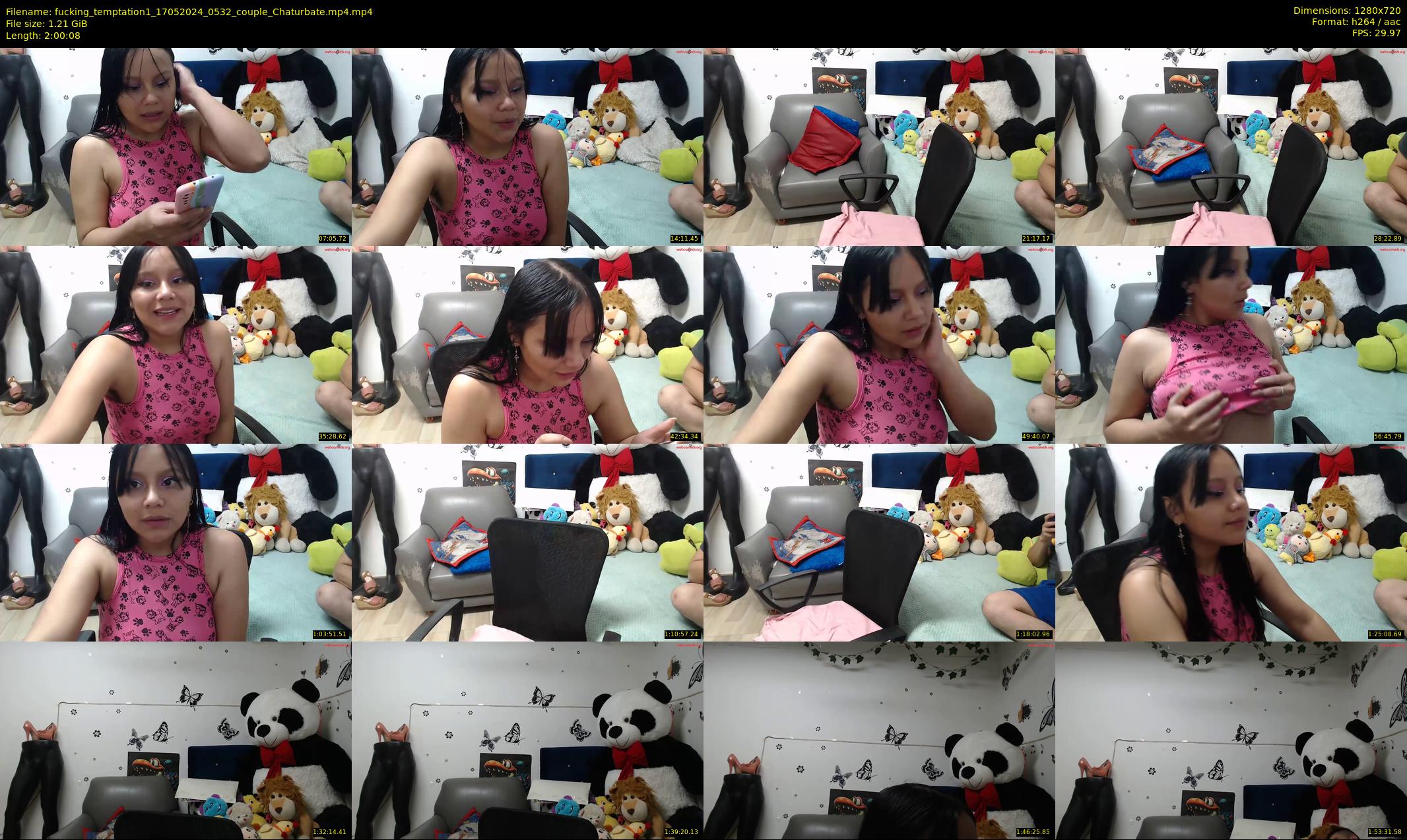 fucking_temptation1 — 121 minute Chaturbate couple cam show recording, 720p, May 17, 2024