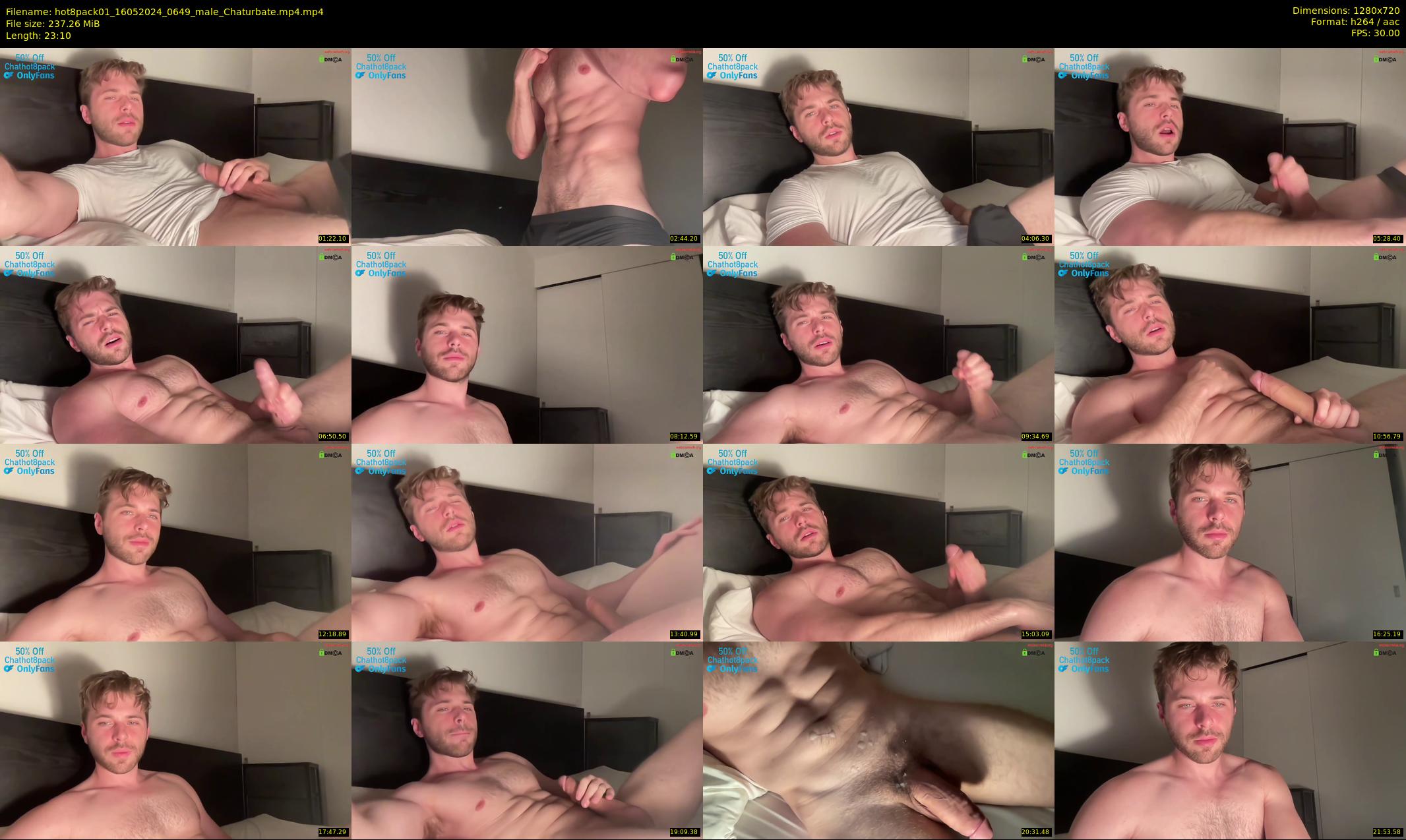 hot8pack01 — 24 minute Chaturbate male cam show recording, 720p, May 16, 2024