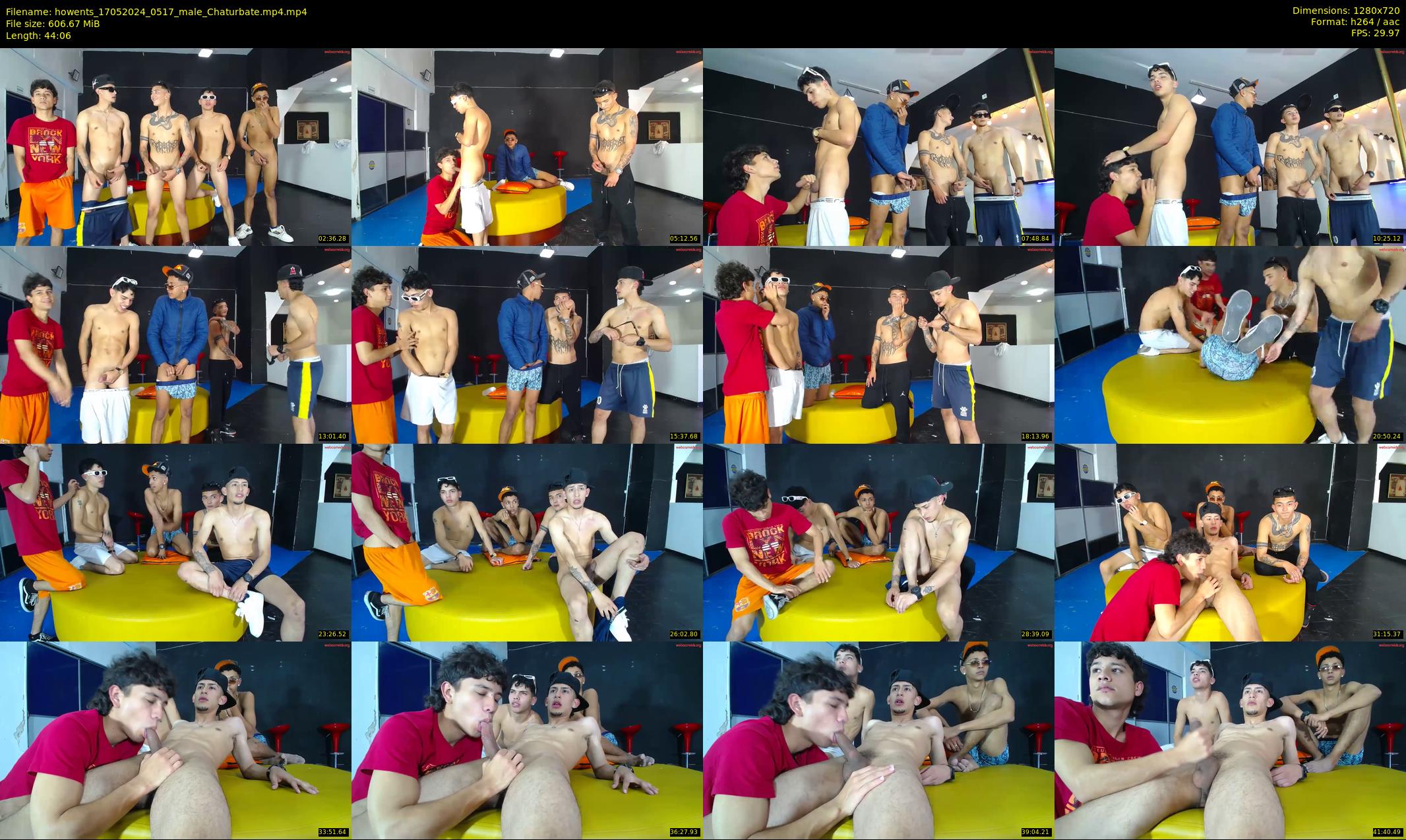 howents — 45 minute Chaturbate male cam show recording, 720p, May 17, 2024