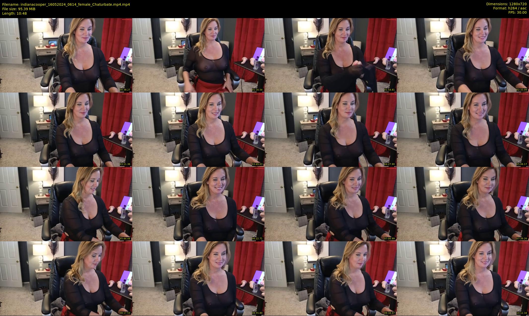indianacooper — 11 minute Chaturbate female cam show recording, 720p, May 16, 2024