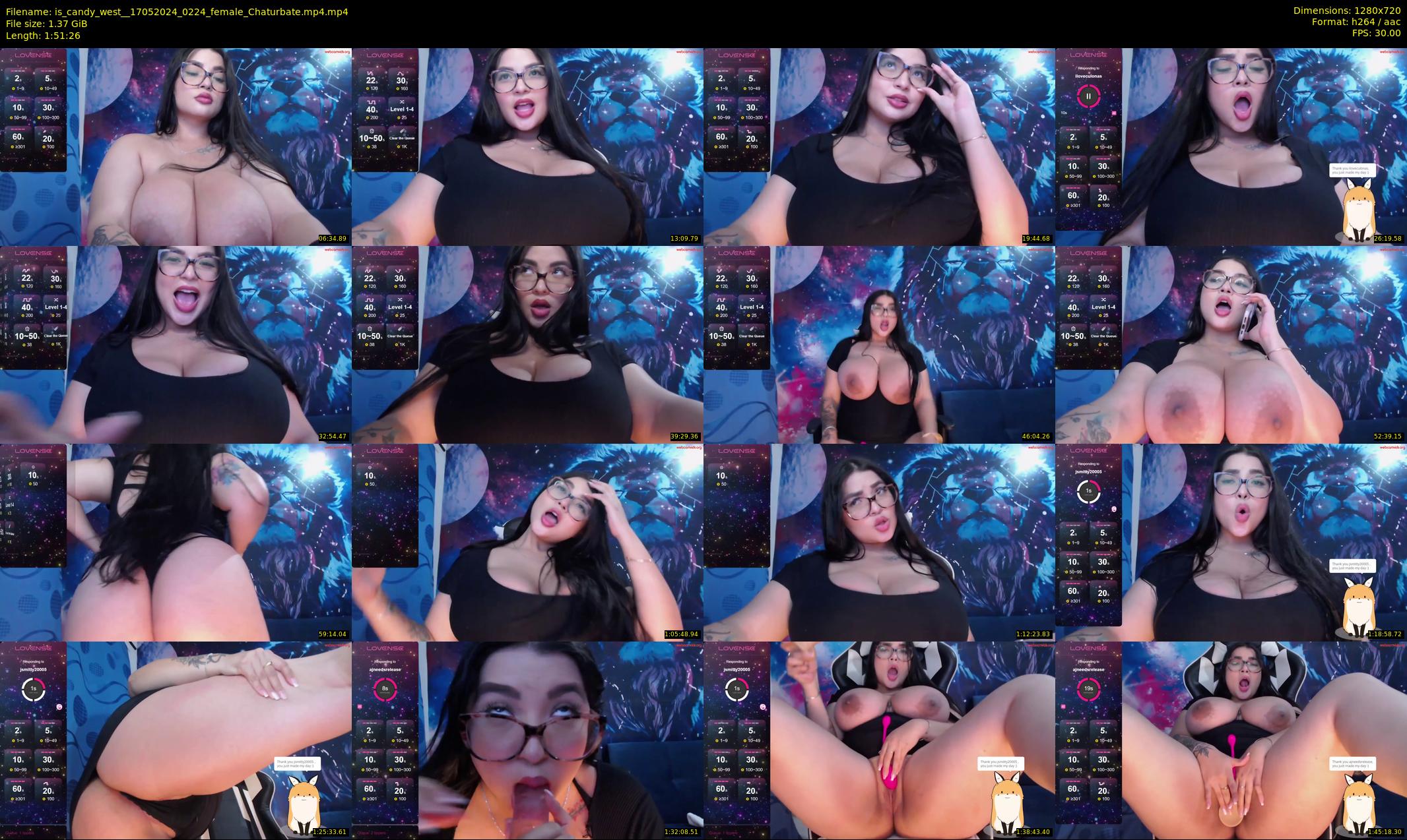 is_candy_west_ — 112 minute Chaturbate female cam show recording, 720p, May 17, 2024