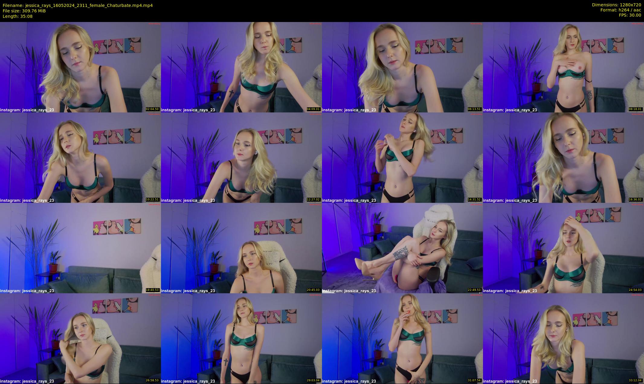 jessica_rays — 36 minute Chaturbate couple cam show recording, 720p, May 16, 2024