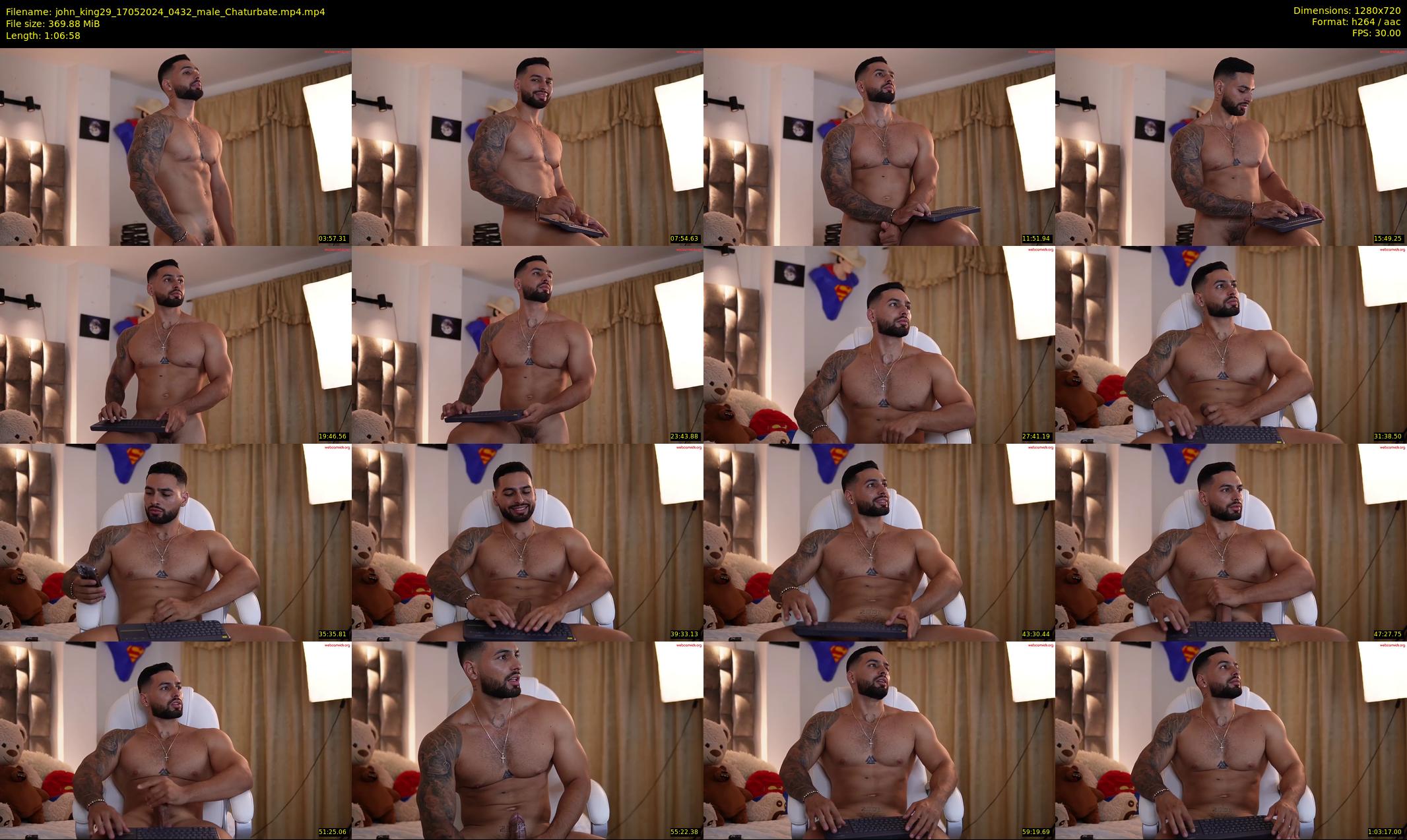 john_king29 — 67 minute Chaturbate male cam show recording, 720p, May 17, 2024