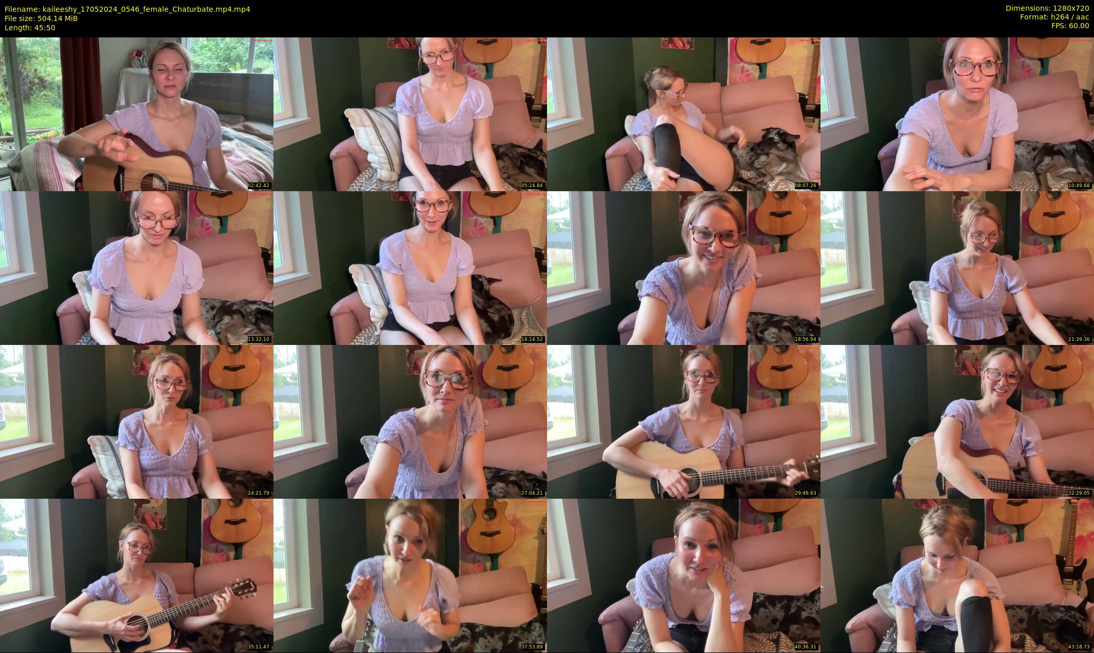 kaileeshy — 46 minute Chaturbate female cam show recording, 720p, May 17, 2024
