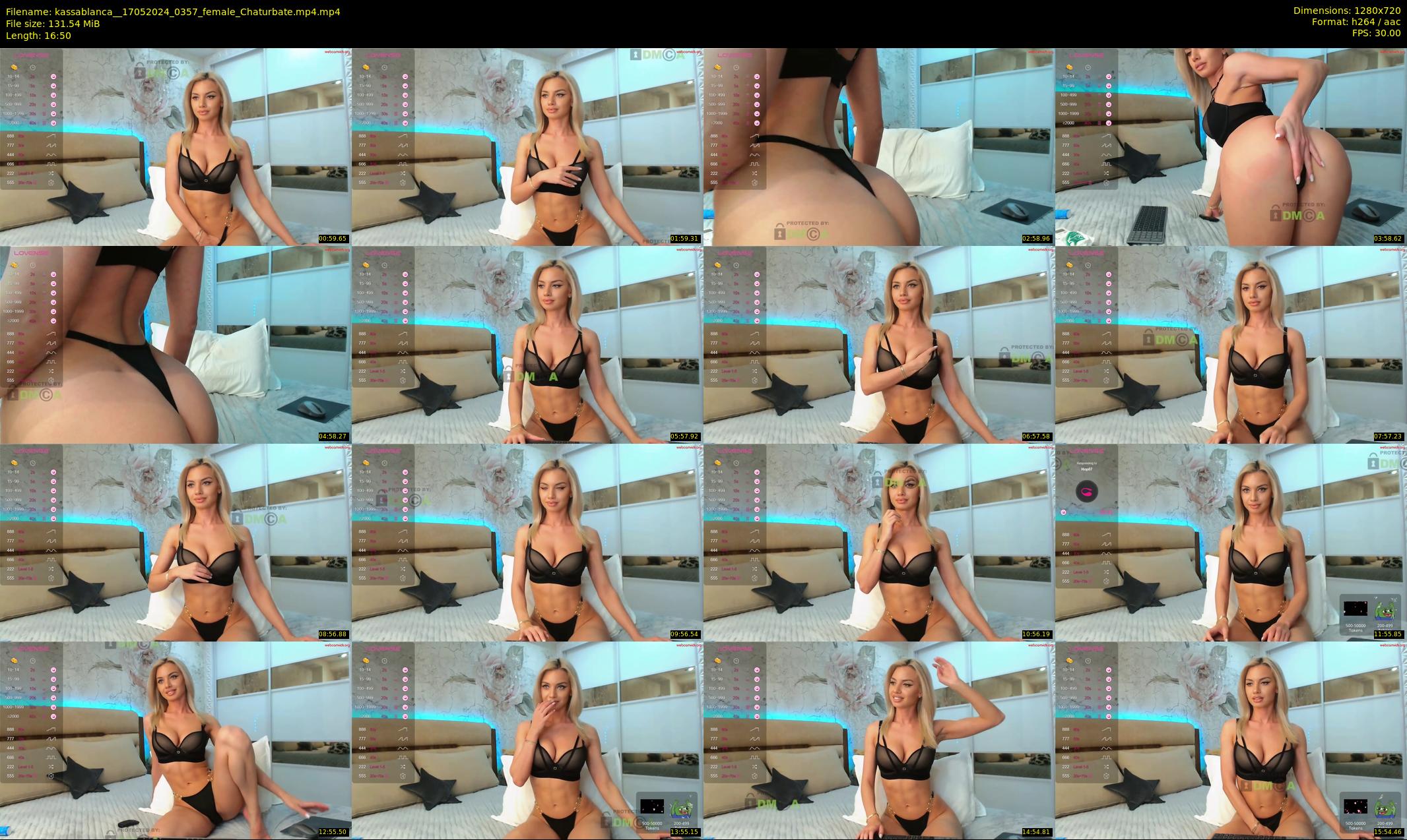 kassablanca_ — 17 minute Chaturbate female cam show recording, 720p, May 17, 2024