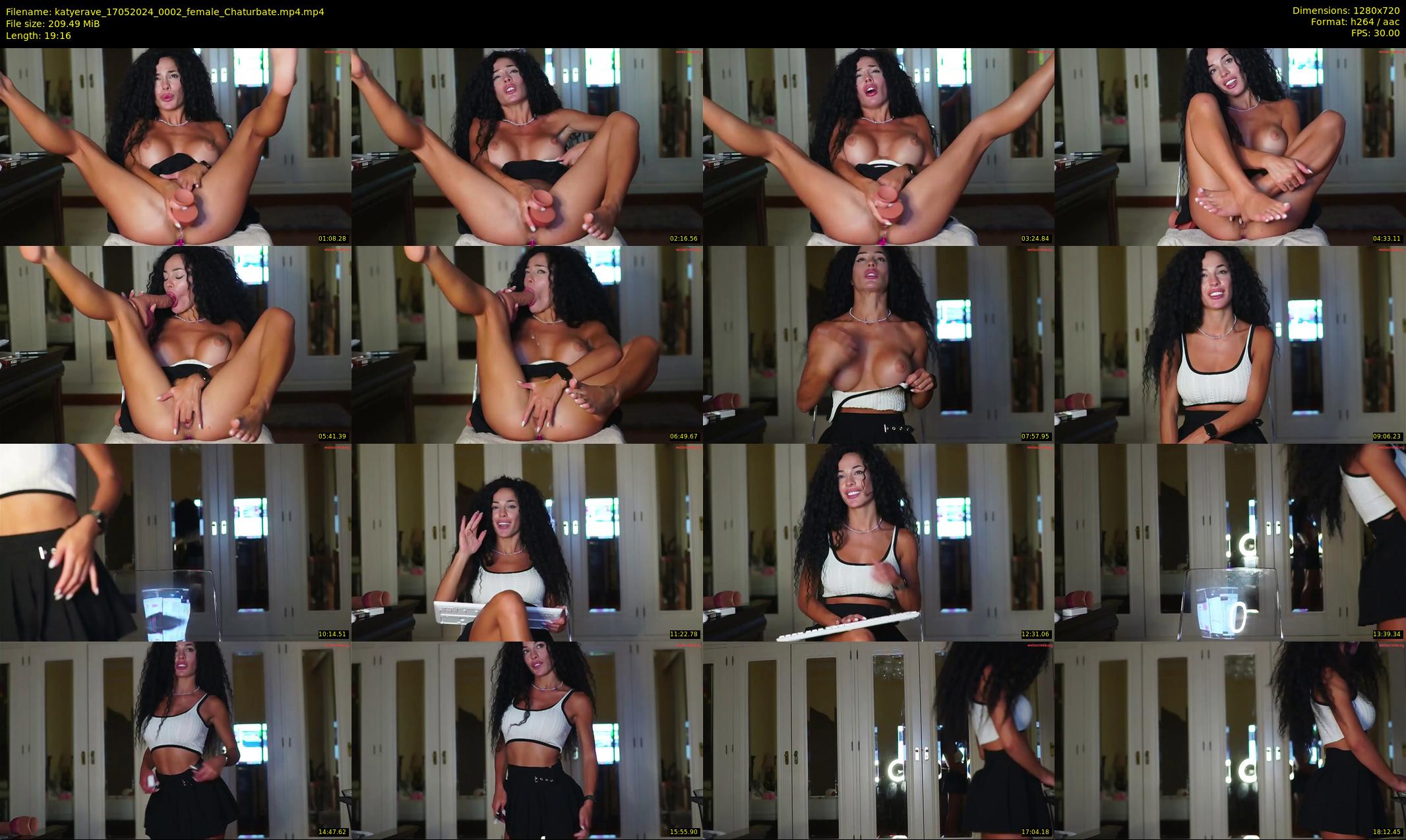 katyerave — 20 minute Chaturbate female cam show recording, 720p, May 17, 2024