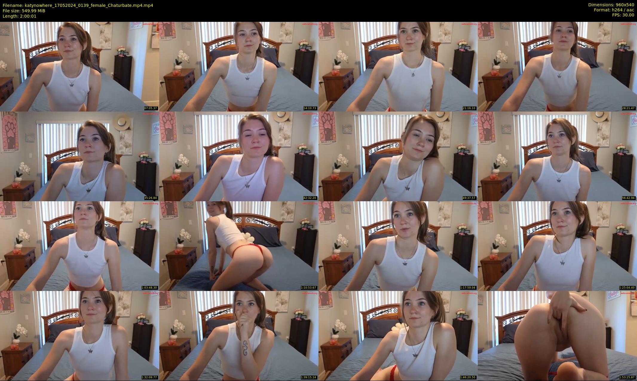 katynowhere — 121 minute Chaturbate female cam show recording, 480p, May 17, 2024