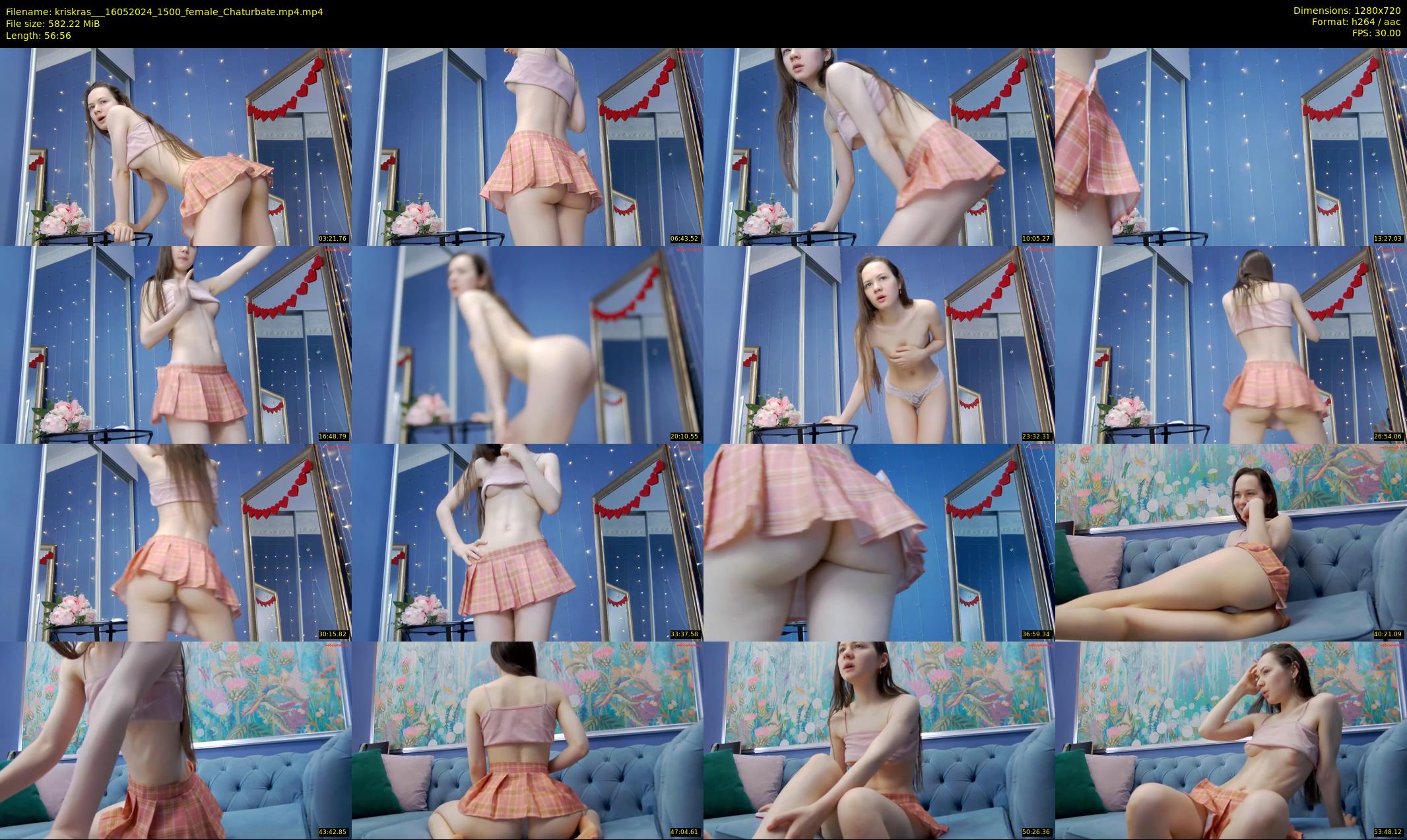 kriskras__ — 57 minute Chaturbate female cam show recording, 720p, May 16, 2024
